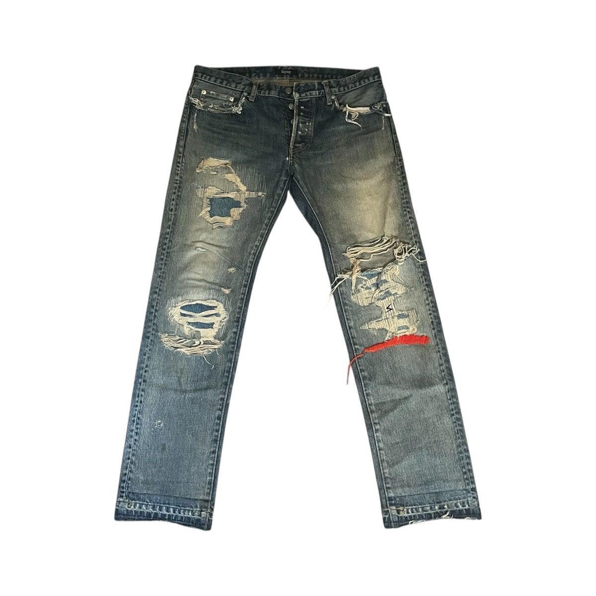 Jun Takahashi × Undercover Undercover 68 Yellow Yarn Denim