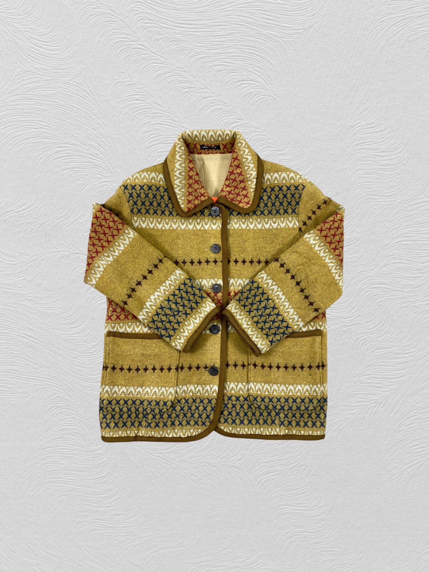 Japanese Brand Japanese Brand Miss Alice Wool Jacket -J191 Size M / US 6-8 / IT 42-44 - 4 Thumbnail