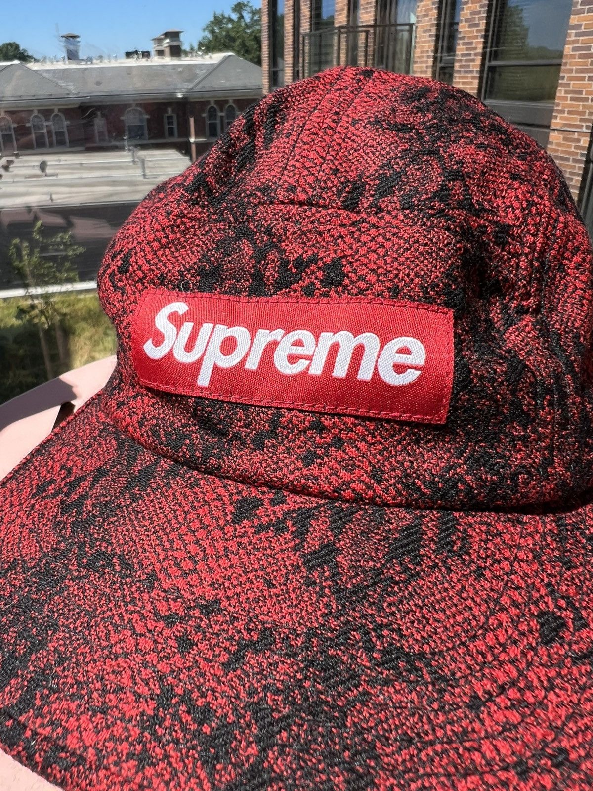 Supreme F/W ‘14 Jacquard Snake Camp Cap Size ONE SIZE - 2 Thumbnail