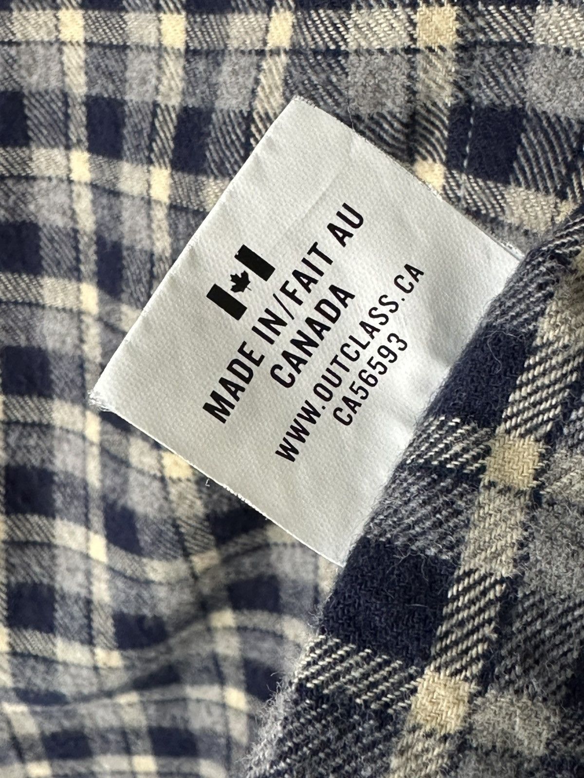 Outclass Classic plaid / flannel check pattern Size US L / EU 52-54 / 3 - 4 Thumbnail
