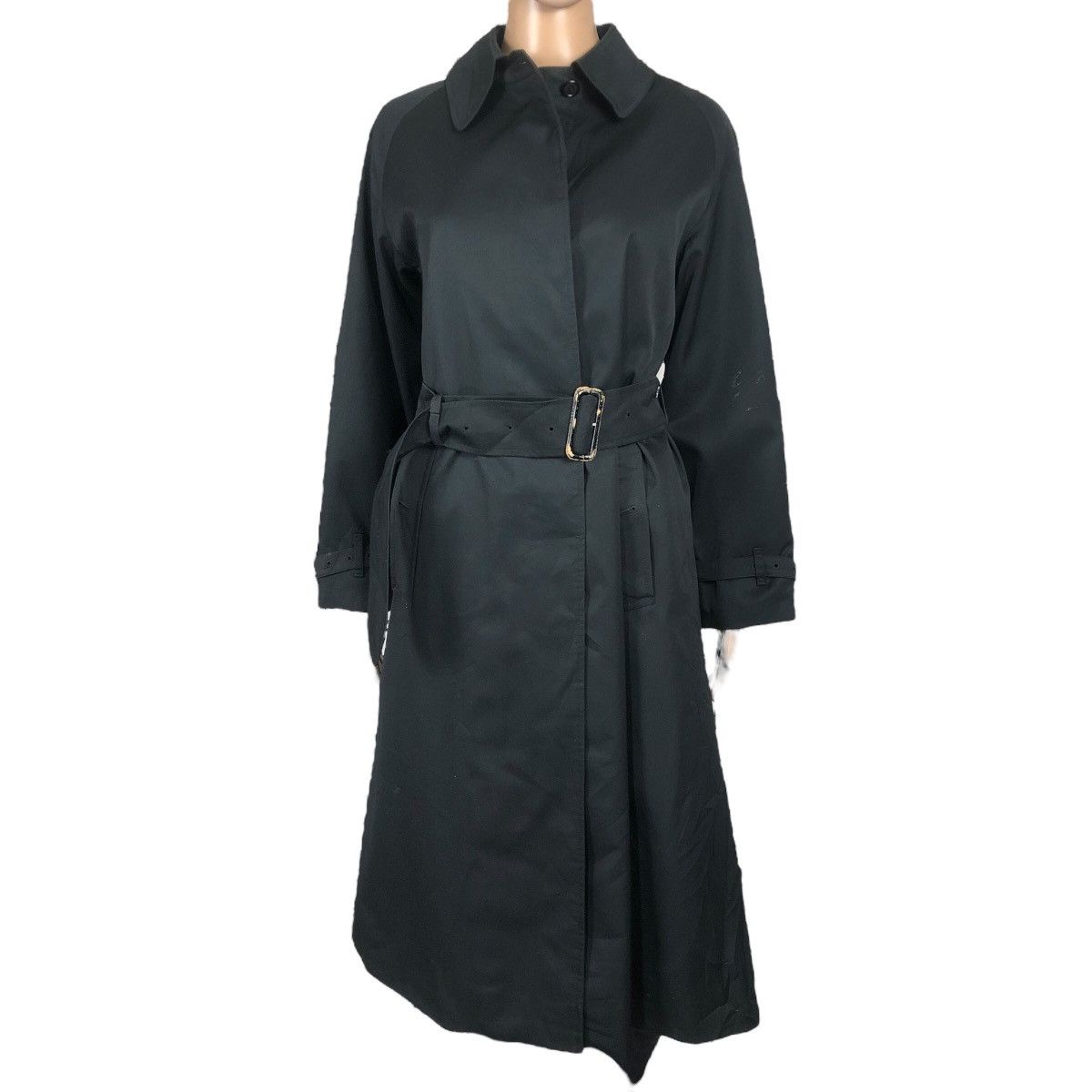 Burberry Vintage 90s Burberrys Car Coat Single Breasted Trench Coat Size M / US 6-8 / IT 42-44 - 2 Thumbnail
