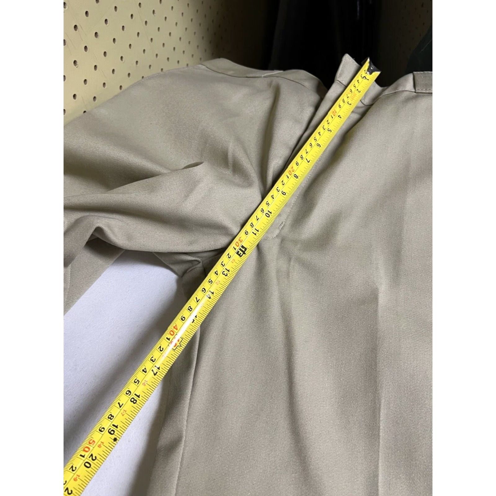 Dickies Dickies 85283 Pants Chino Work 38x32 Tan Brown Loose Fit Double Knee Cell Phone Pocket Mens Size US 38 / EU 54 - 7 Thumbnail