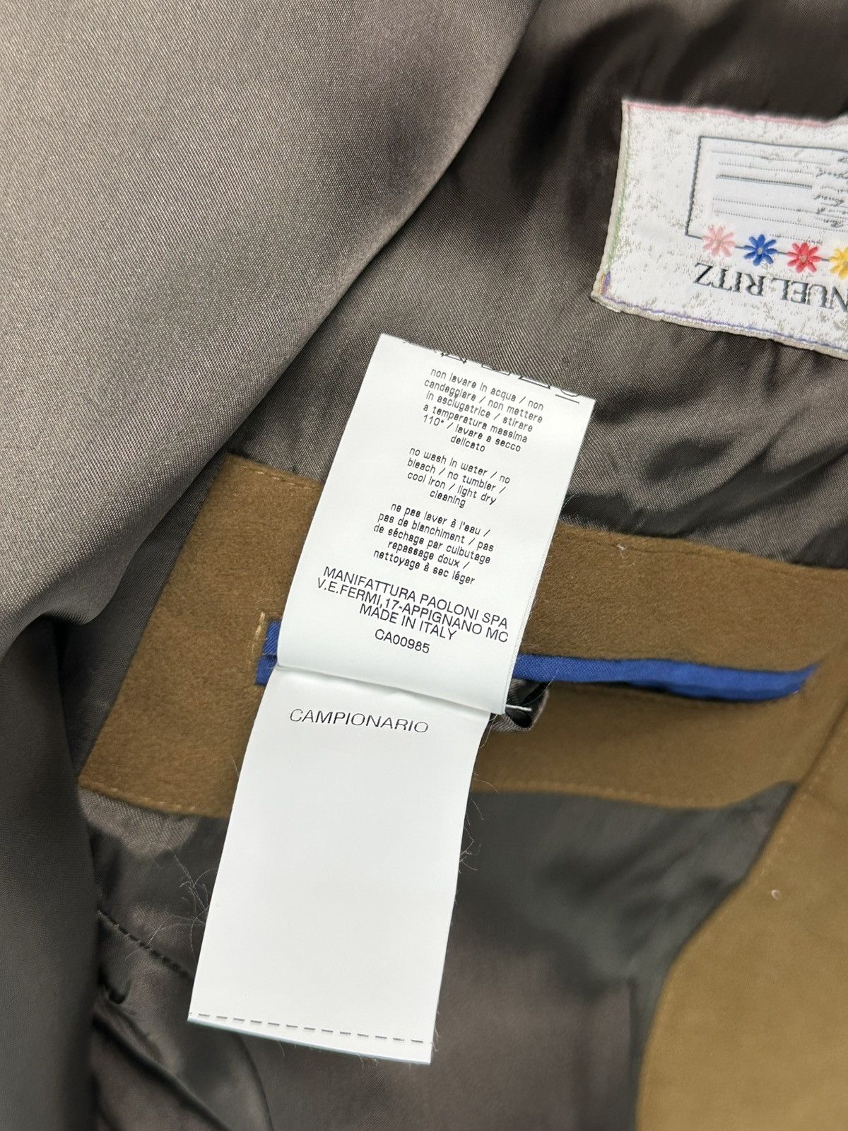 Other NWT Manuel Ritz Double Breasted Cotton Mustard Men’s Coat Size US M / EU 48-50 / 2 - 15 Thumbnail