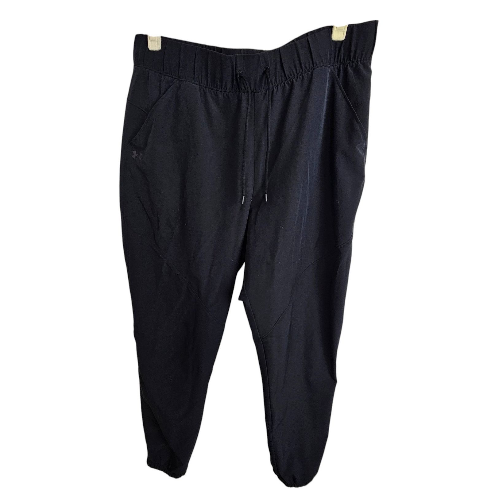 Under Armour Under Armour Women Storm Jogger Pants L Black Stretch Active Size 35" - 1 Thumbnail