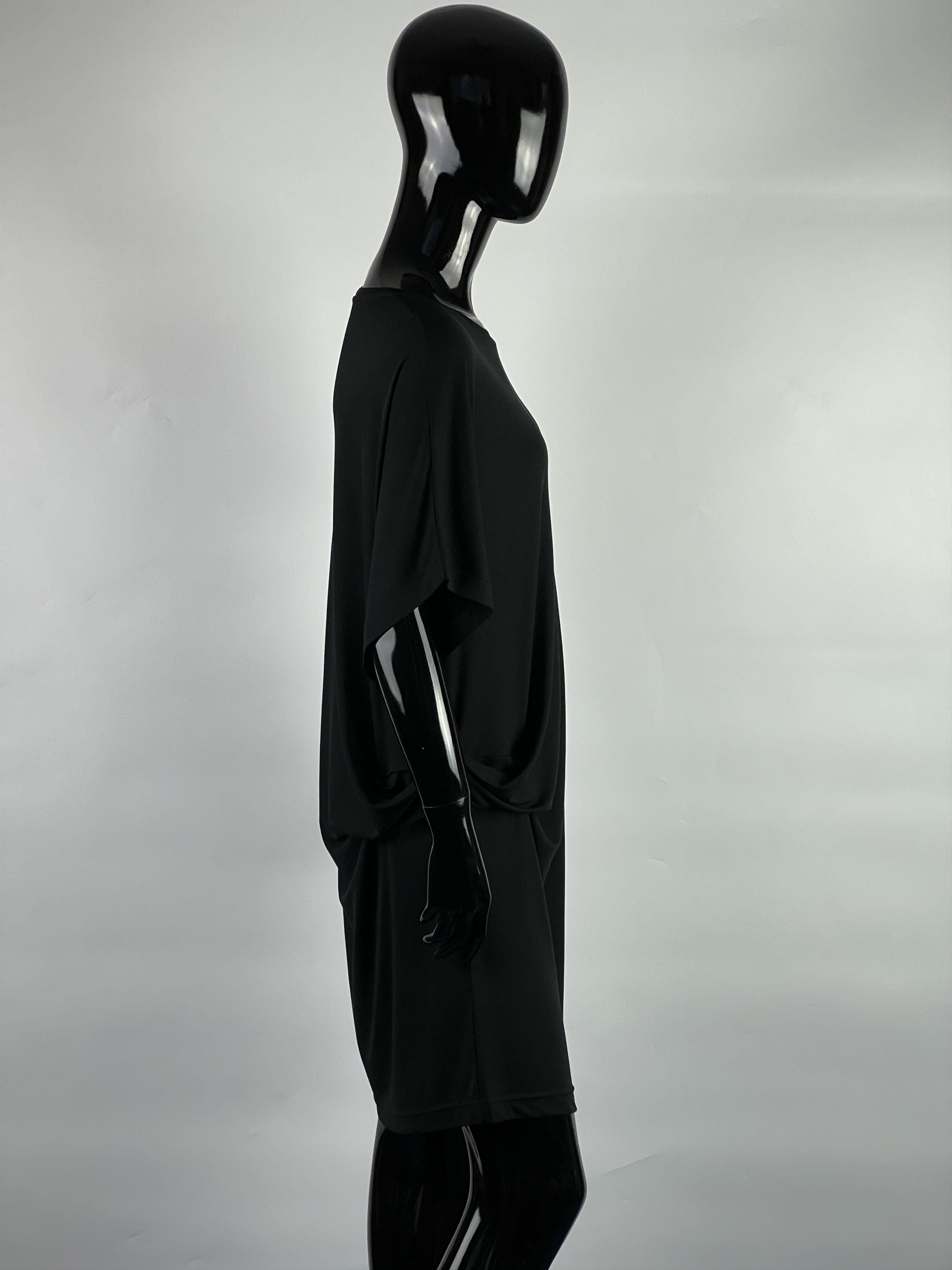 By Malene Birger By Malene Birger Black Draped Dress Size M/L Size M / US 6-8 / IT 42-44 - 2 Thumbnail