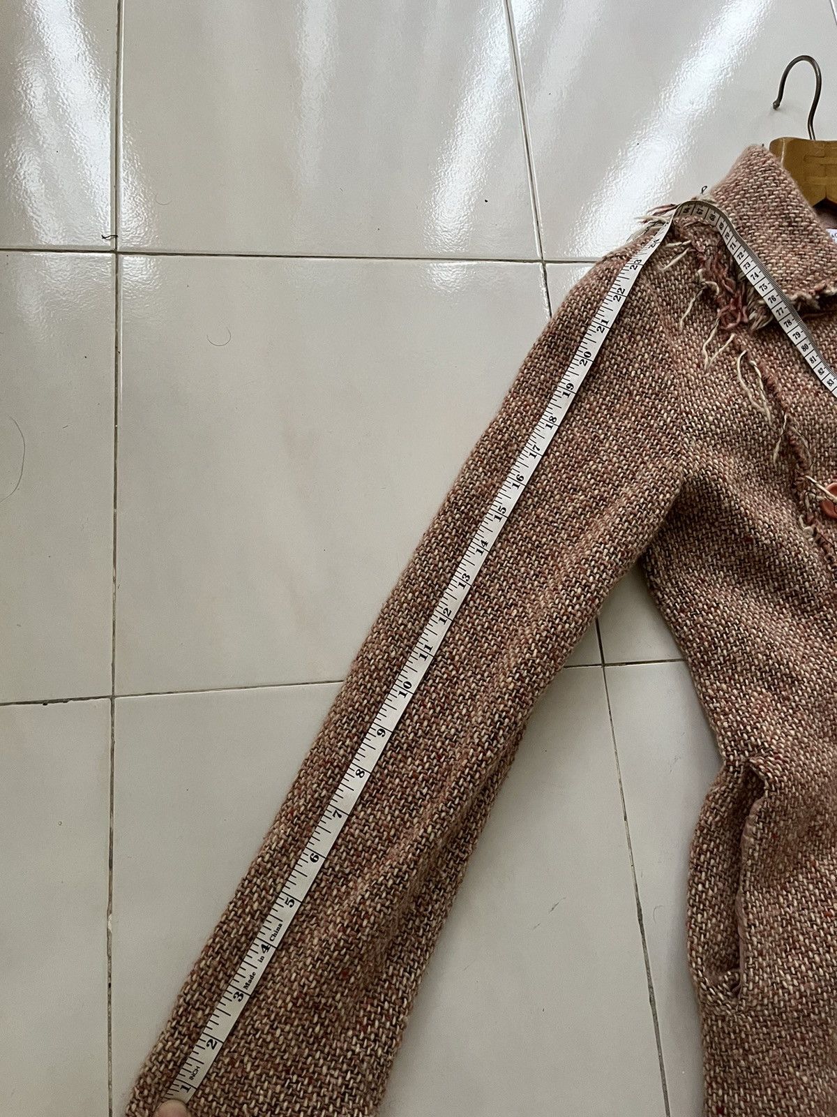 MAX&Co. × Max Mara Rare 💥 Max & Co by Max Mara Tweed Coat Size XS / US 0-2 / IT 36-38 - 13 Thumbnail