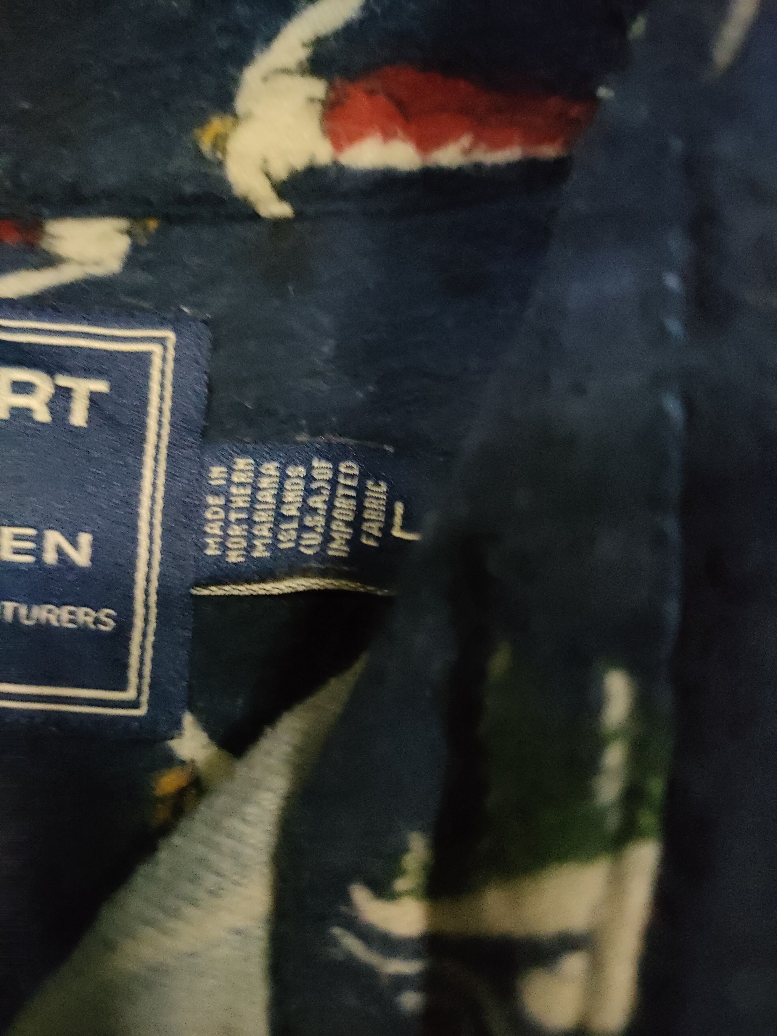 Polo Ralph Lauren × Vintage Vintage Polo Sport Full Print Ski Button UPs Size US L / EU 52-54 / 3 - 7 Thumbnail