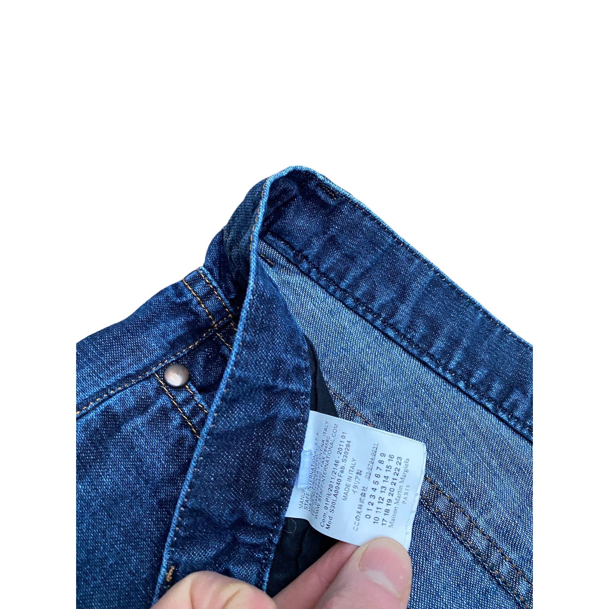 Maison Margiela Raw denim jeans Size US 31 - 6 Thumbnail