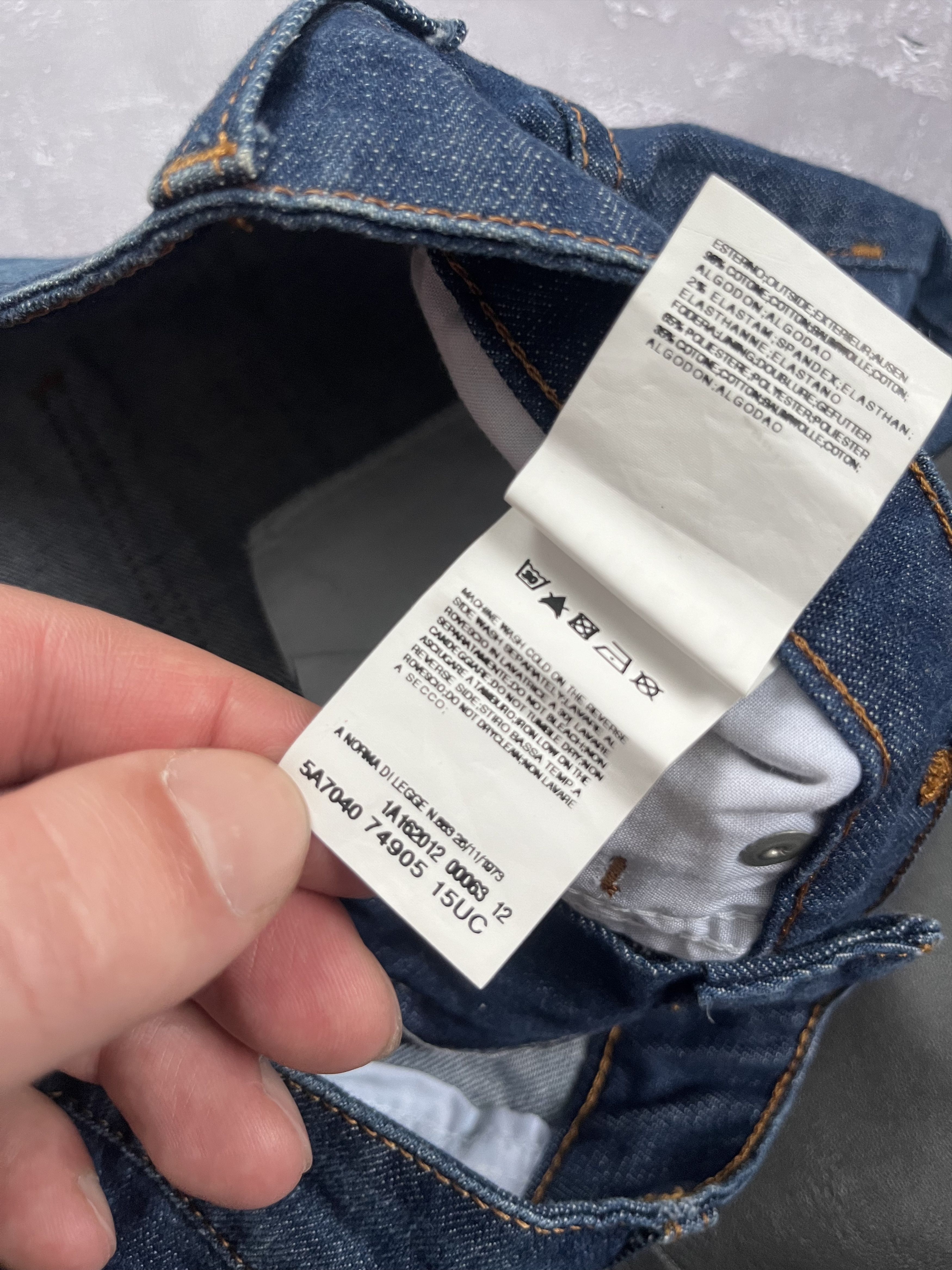 Fiorucci Fiorucci Leather Panel Jeans W27 Y2K Denim Moto Pants Size 27" / US 4 / IT 40 - 11 Thumbnail