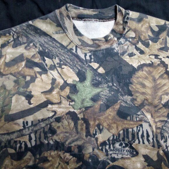 Mossy Oaks × Vintage Vintage Mossy Oak Camouflage Crewneck Sweatshirt Size US L / EU 52-54 / 3 - 1 Thumbnail