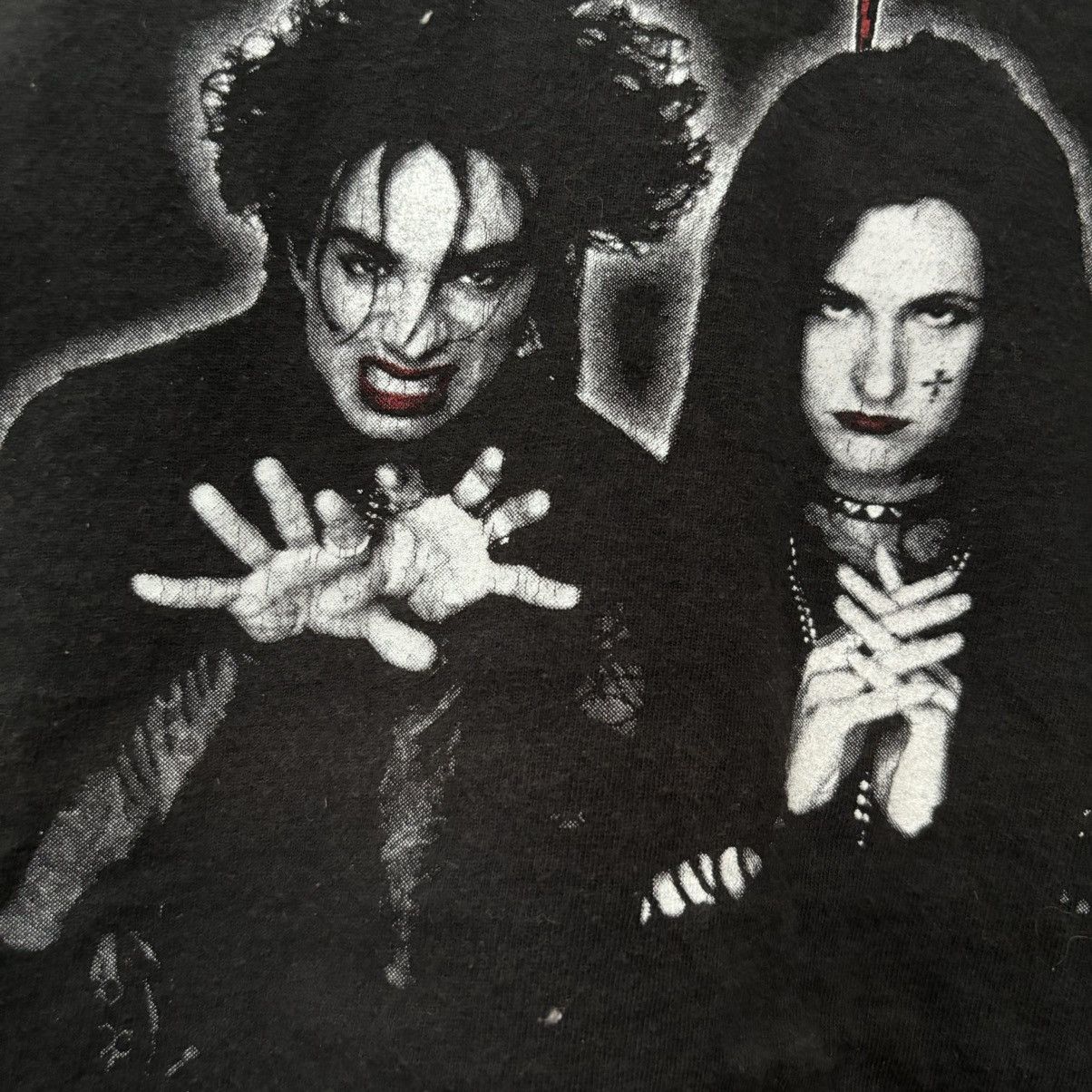Band Tees × Vintage Vintage Goth Talk SNL Shirt Saturday Night Live Punk Rock Size US L / EU 52-54 / 3 - 4 Thumbnail