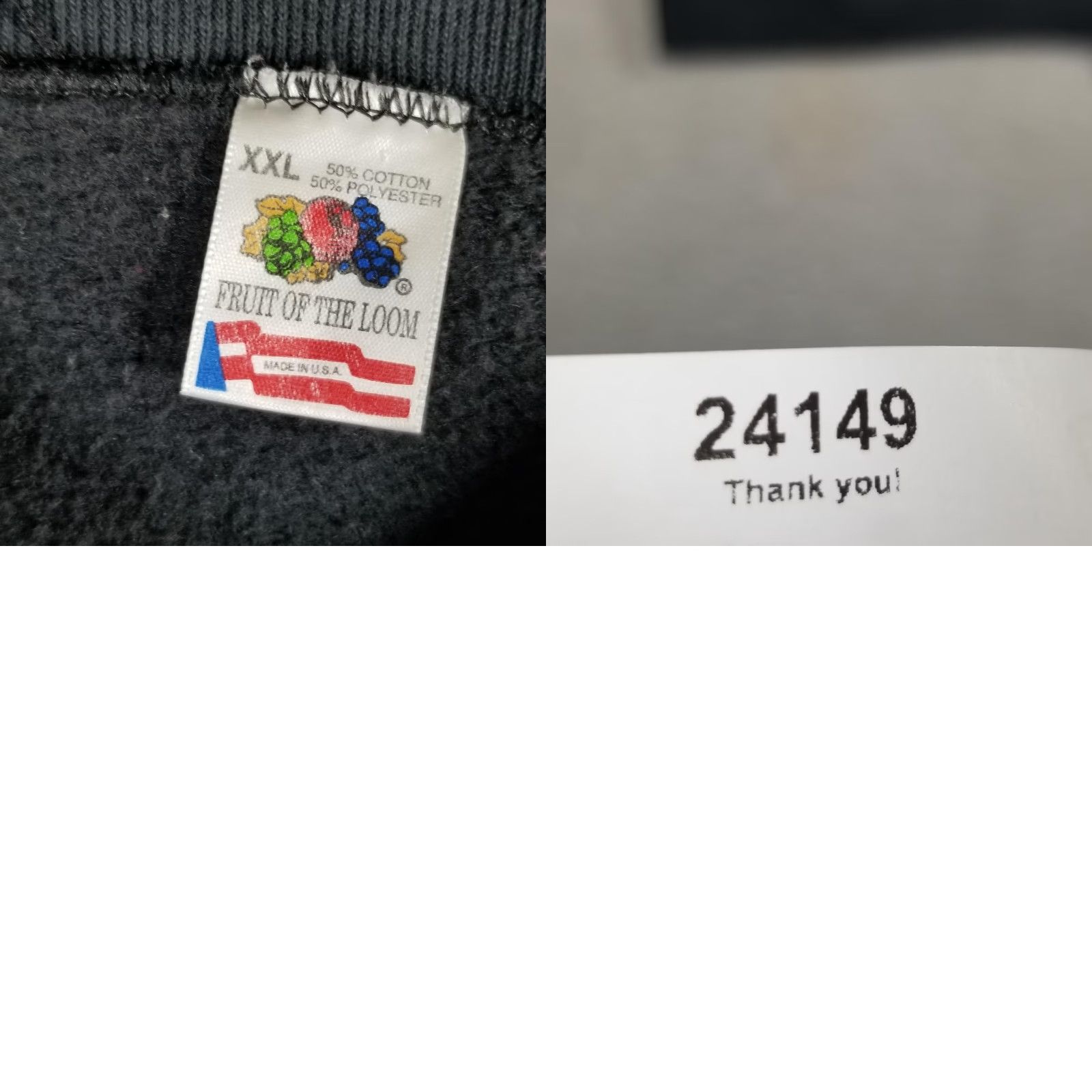 Fruit Of The Loom Vintage Sweatshirt Miller Genuine Draft 2XL Crewneck Mens Black Beer Promo USA 90s Size US XXL / EU 58 / 5 - 8 Thumbnail
