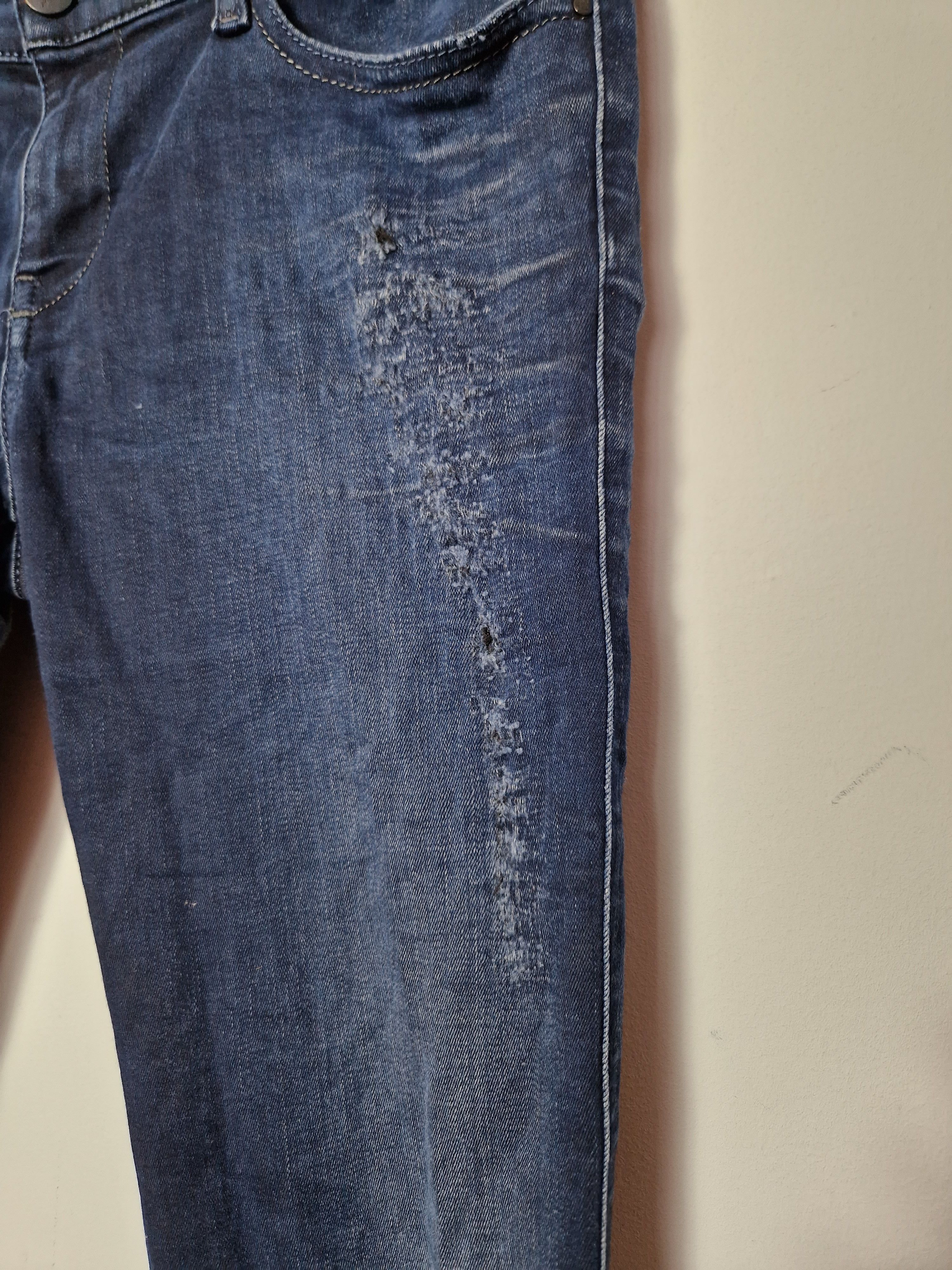 Diesel × Vintage Diesel Skinny Low Zip Super Slim Skinny Low Waist pants Size 26" / US 2 / IT 38 - 6 Thumbnail