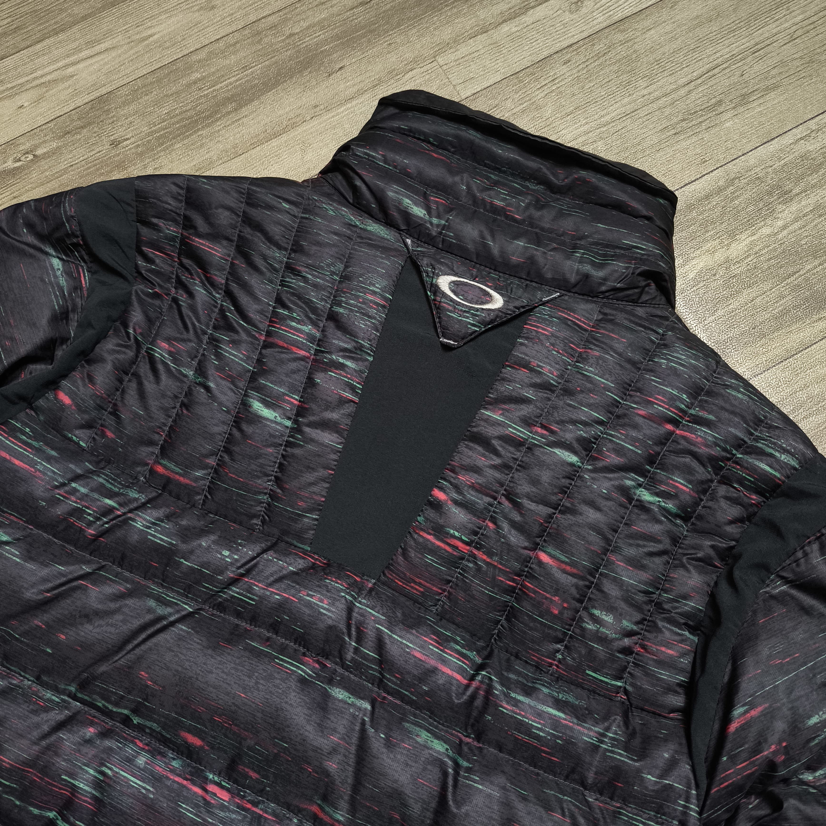 Montbell Oakley Skull Multi Colour Puffer Down Jacket Size US M / EU 48-50 / 2 - 9 Thumbnail