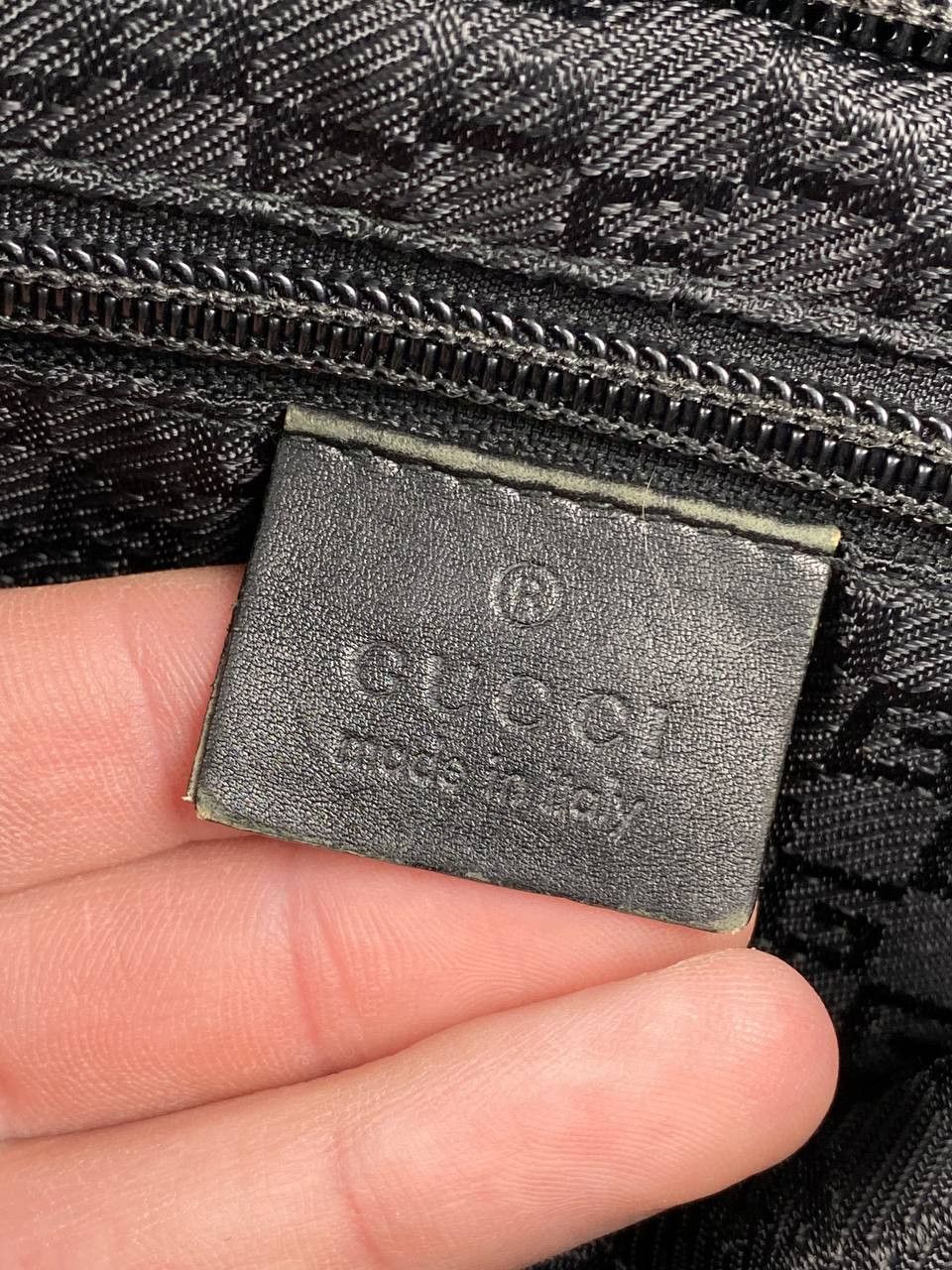 Gucci Gucci Nylon Messenger Bag Men Black Size ONE SIZE - 14 Thumbnail