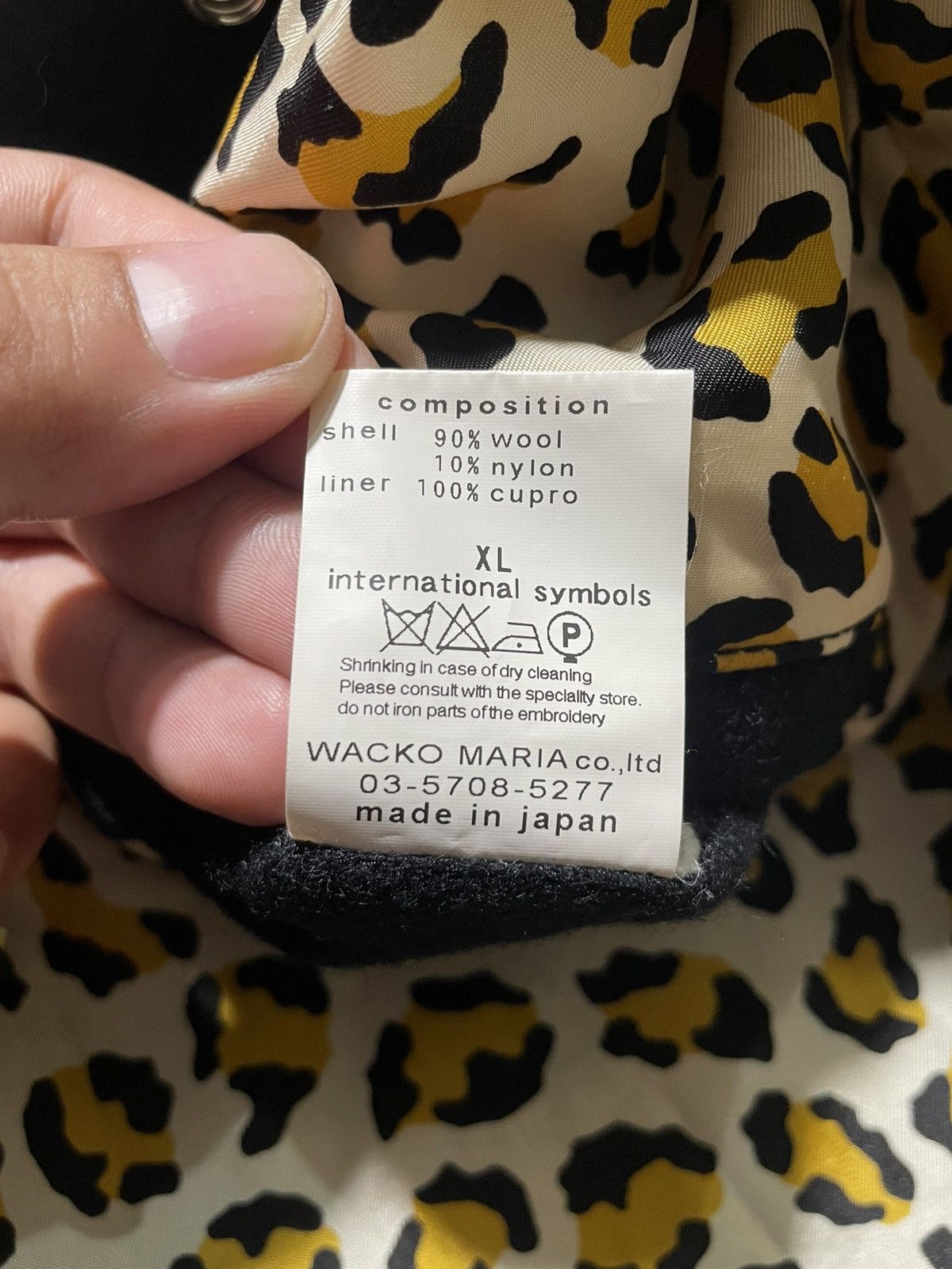 Wacko Maria Wacko Maria The Guilty Parties Wool Varsity Jacket Size US XL / EU 56 / 4 - 10 Thumbnail