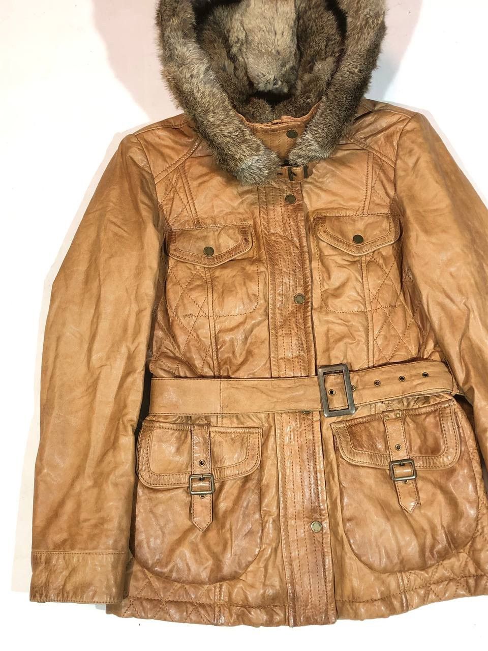 Milestone Milestone Autumn/Winter Leather Jacket Wooman Size M / US 6-8 / IT 42-44 - 4 Thumbnail