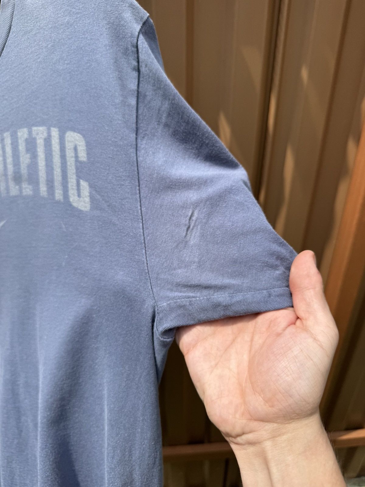 Other Vintage Nike Y2k Distressed Tee Size US S / EU 44-46 / 1 - 6 Thumbnail