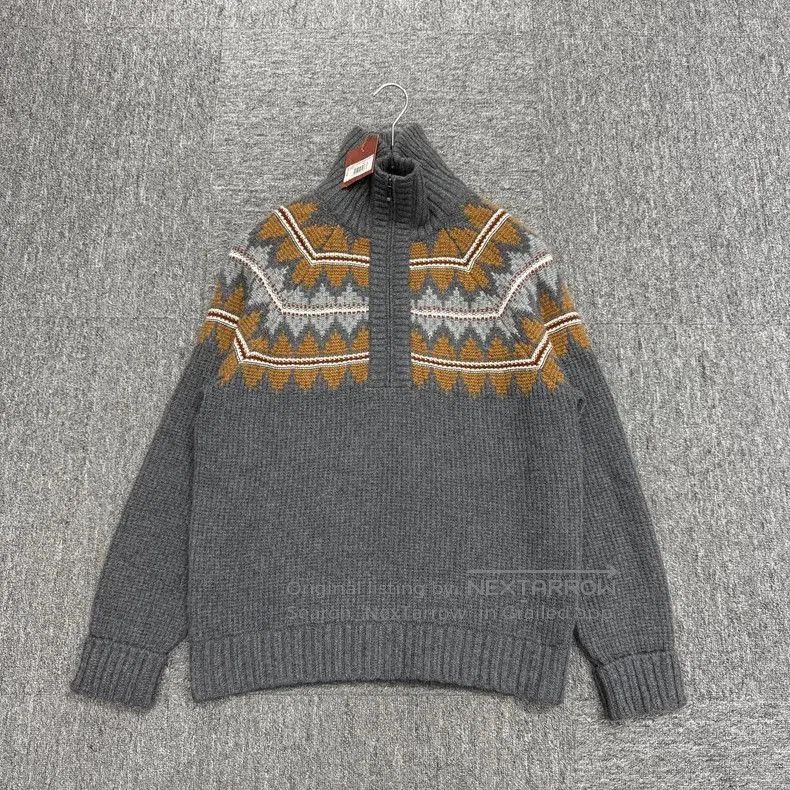 Loro Piana Loro Piana Half-Zip Knit Sweater. Size US XL / EU 56 / 4 - 1 Thumbnail
