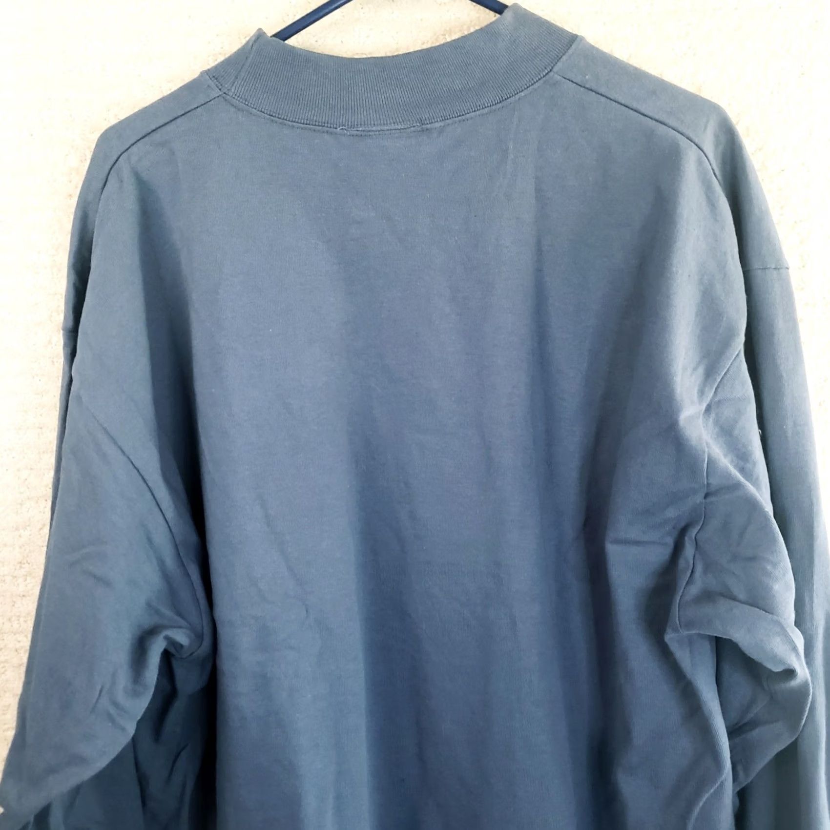 Vintage VINTAGE NCAAction Clemson Tigers Long Sleeve Tee Shirt Men XL Blue 90s Logo Mock Neck Jersey Cotton Blend All Seasons Size US XL / EU 56 / 4 - 6 Thumbnail