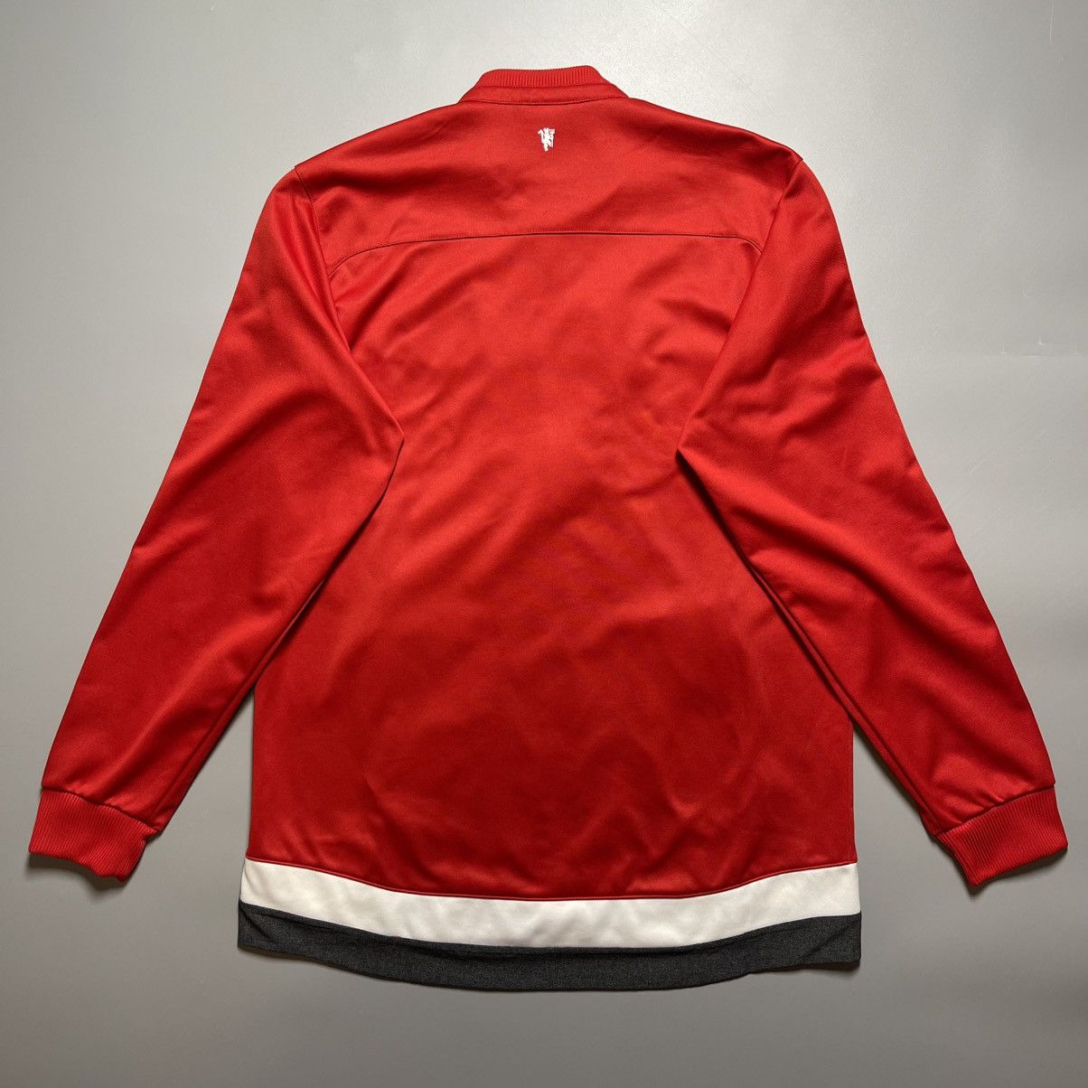 Adidas × Vintage MANCHESTER UNITED ADIDAS 2015/2016 SOCCER TRAINING TRACK TOP Size US L / EU 52-54 / 3 - 8 Thumbnail