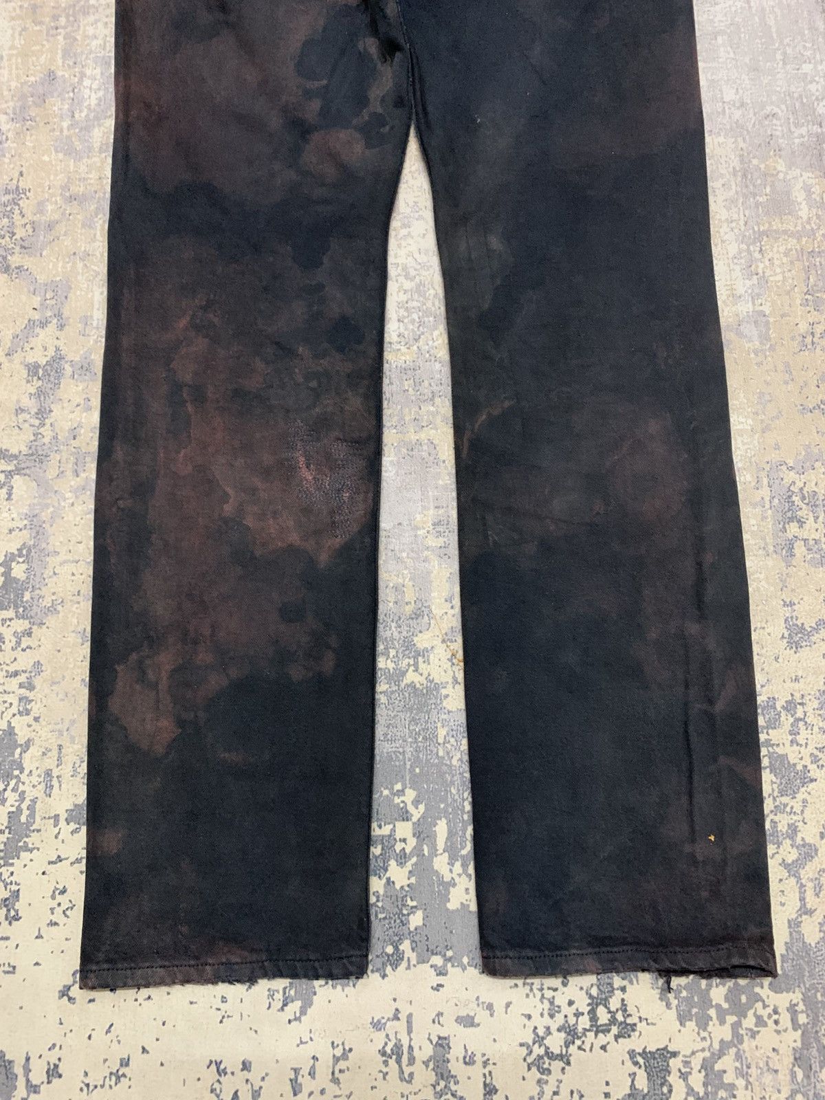 Levi's Vintage Levi’s 501 Acid Wash Black Jeans W32x34.5 Size US 32 / EU 48 - 8 Thumbnail