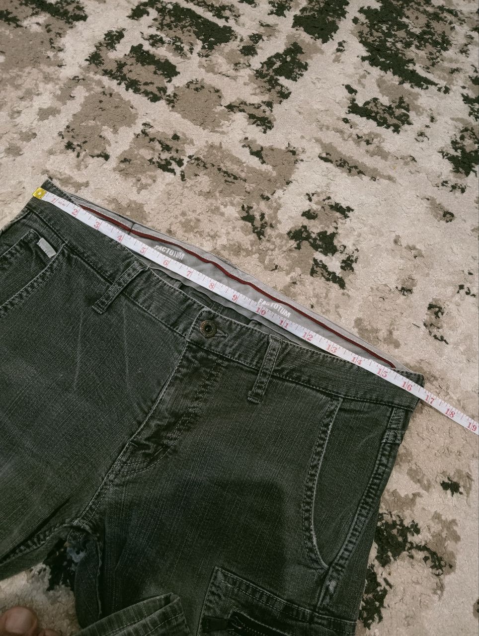 FACTOTUM JAPANESE FACTOTUM MULTIPOCKET CARGO JEANS PANTS Size US 31 - 13 Thumbnail