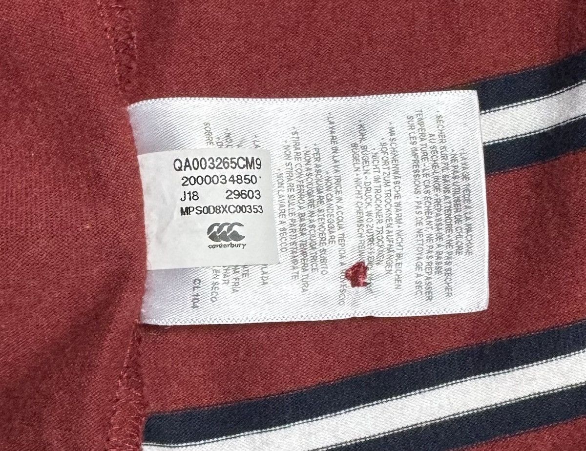 Canterbury of New Zealand England O2 Rugby Striped Cotton Polo Shirt Size US M / EU 48-50 / 2 - 11 Thumbnail