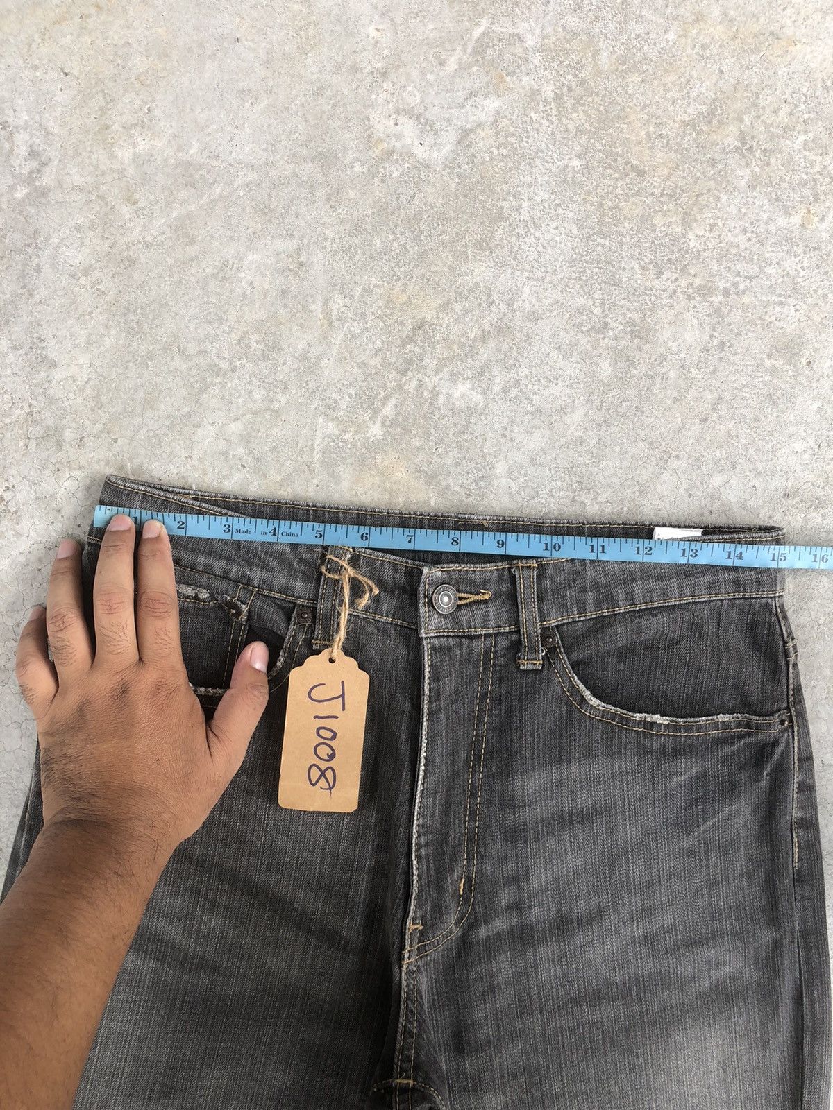 If Six Was Nine Japanese Unbrand Flared Jeans Distressed Jeans Size US 30 / EU 46 - 16 Thumbnail