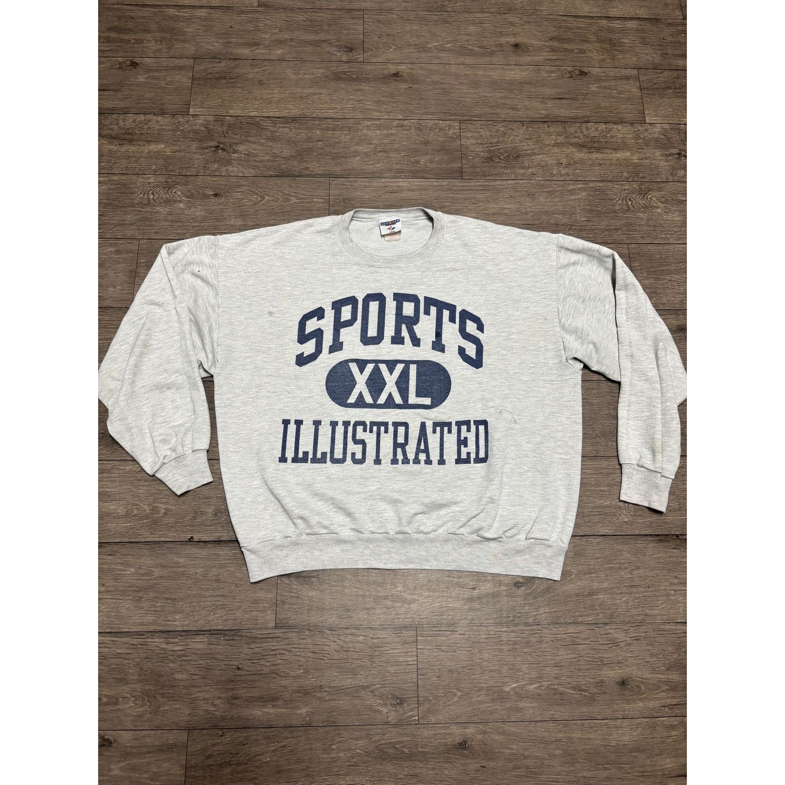 Jerzees × Vintage Vintage Sport Illustrated Gray Sweatshirt Sz XL 90s Size US XL / EU 56 / 4 - 1 Thumbnail