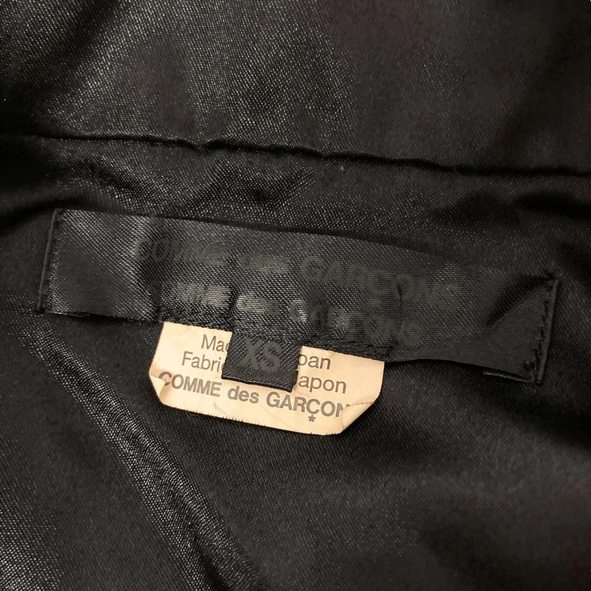 Comme des Garcons Satin Tailored Jacket Size XS / US 0-2 / IT 36-38 - 4 Thumbnail