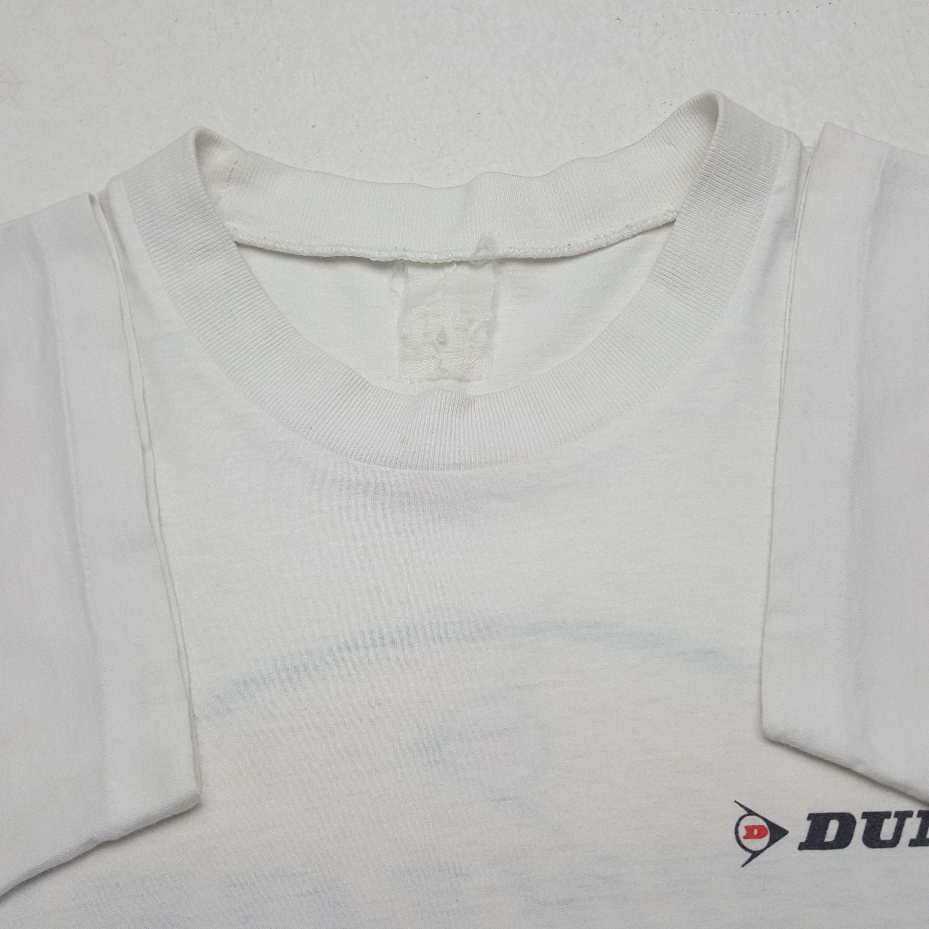 Dunlop × Vintage Vintage Dunlop Motorsport Racing Team Tshirt Size US M / EU 48-50 / 2 - 5 Thumbnail