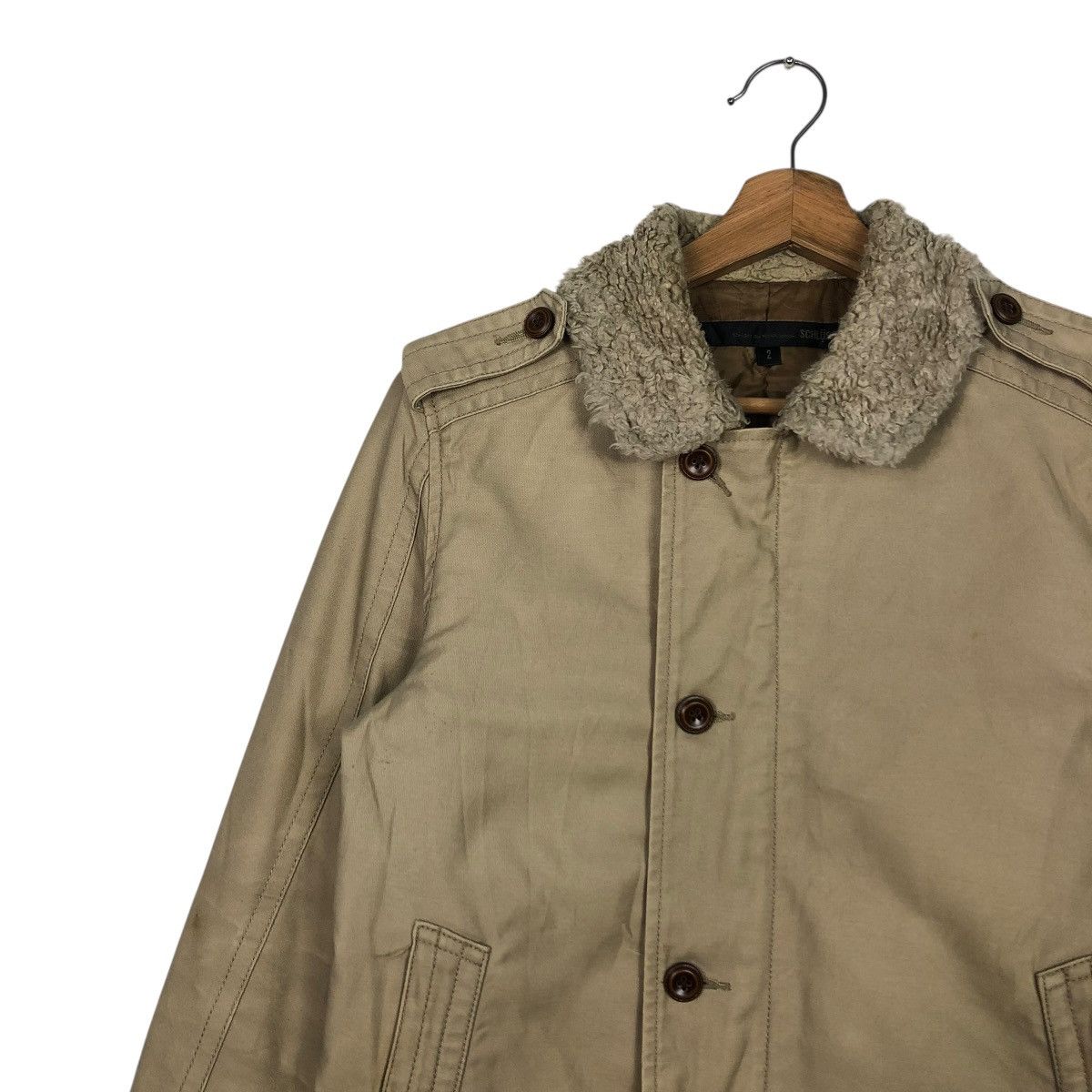 Schlussel 🔥VINTAGE CROPPED BIKER JACKET SCHLUSSEL ISSEY MIYAKE Size US M / EU 48-50 / 2 - 9 Thumbnail