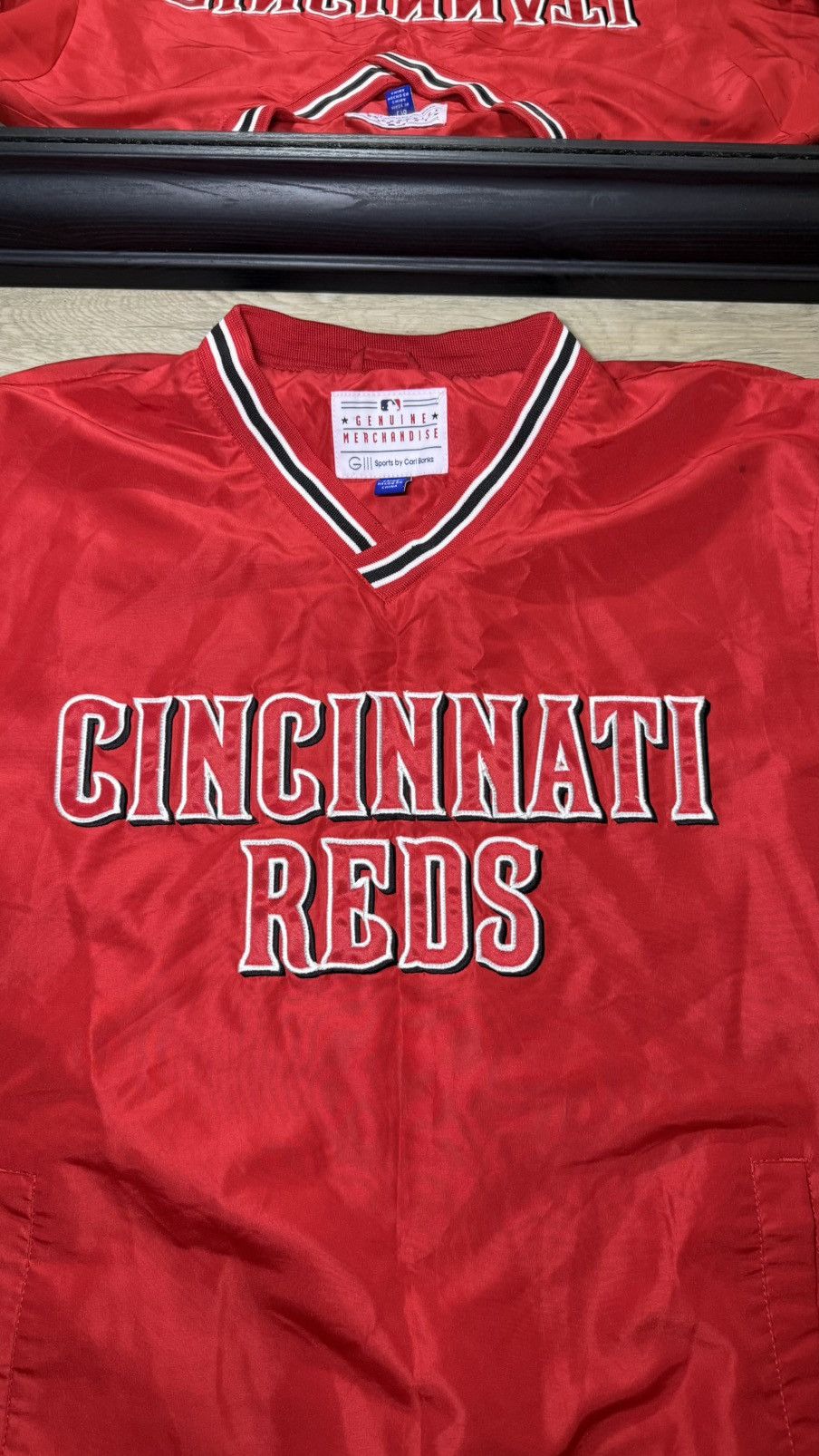 Starter Vintage 1990s Cincinnati Reds MLB Sideline Crewneck Size US L / EU 52-54 / 3 - 5 Thumbnail
