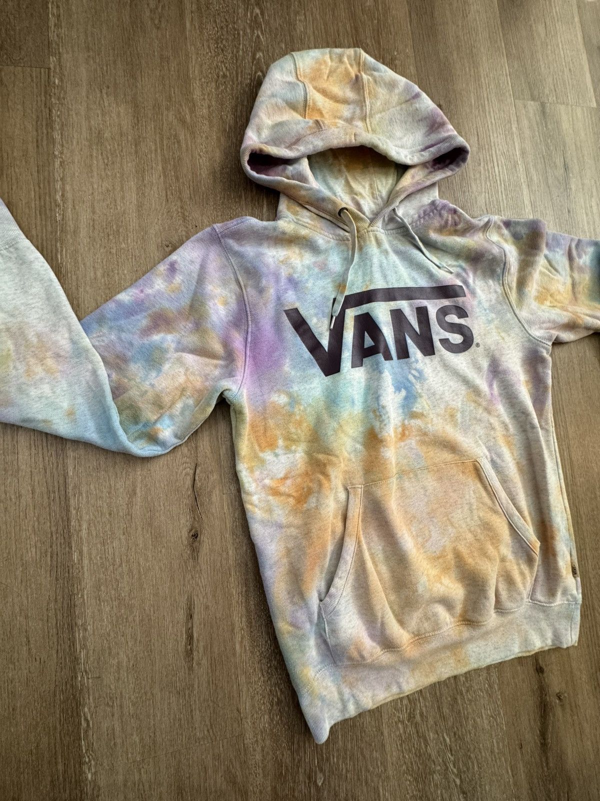 Vans Swirl Tie Dye Pullover Hoodie Size US M / EU 48-50 / 2 - 5 Thumbnail