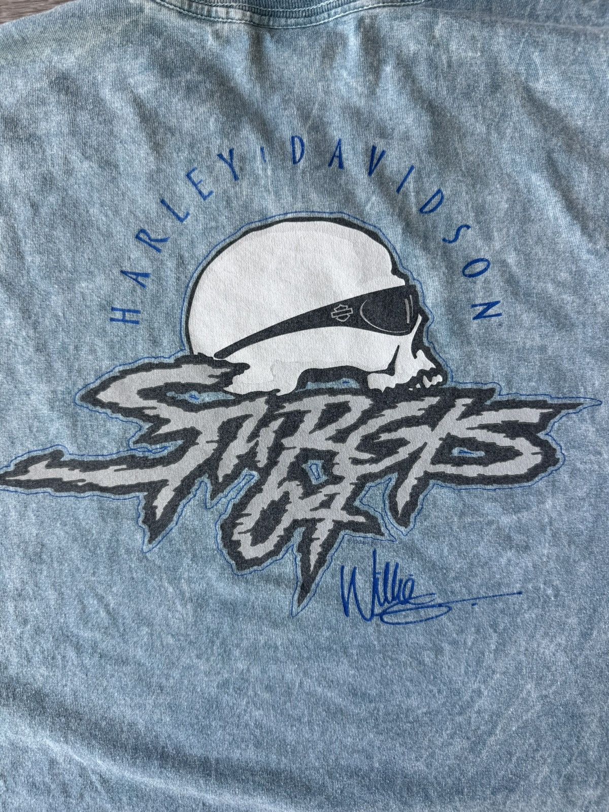 Harley Davidson Vintage Harley Davidson 2004 Sturgis Tee Size US XXL / EU 58 / 5 - 2 Thumbnail