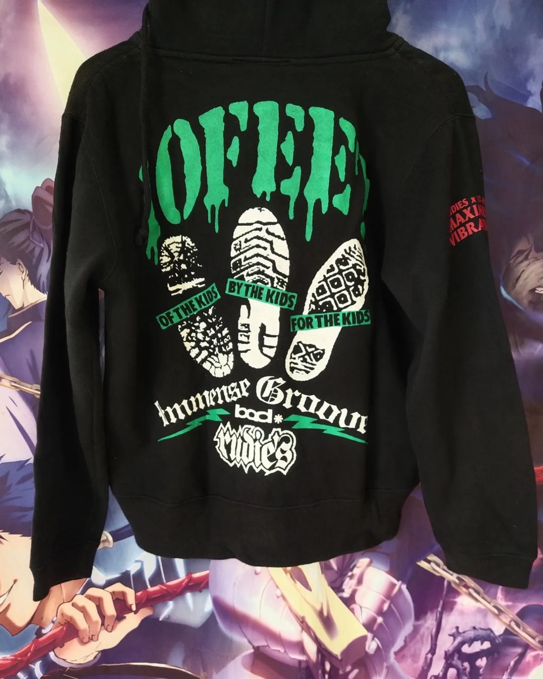 Band Tees × Japanese Brand 10-Feet x Rudies Immense Groove Band Hoodie Size US S / EU 44-46 / 1 - 1 Thumbnail
