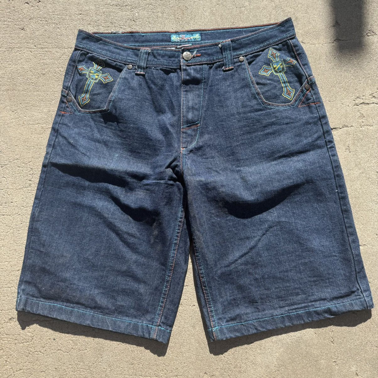 Artful Dodger Embroiderd jorts Size US 34 / EU 50 - 3 Thumbnail