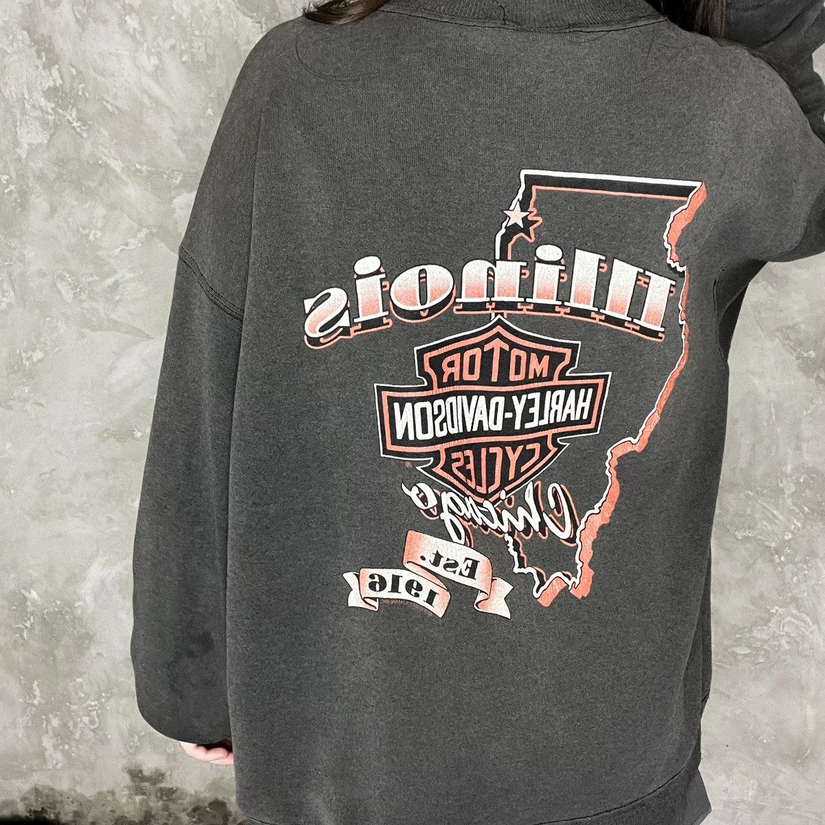 Harley Davidson Harley Davidson Vintage 1995 Chicago Size US XL / EU 56 / 4 - 13 Thumbnail