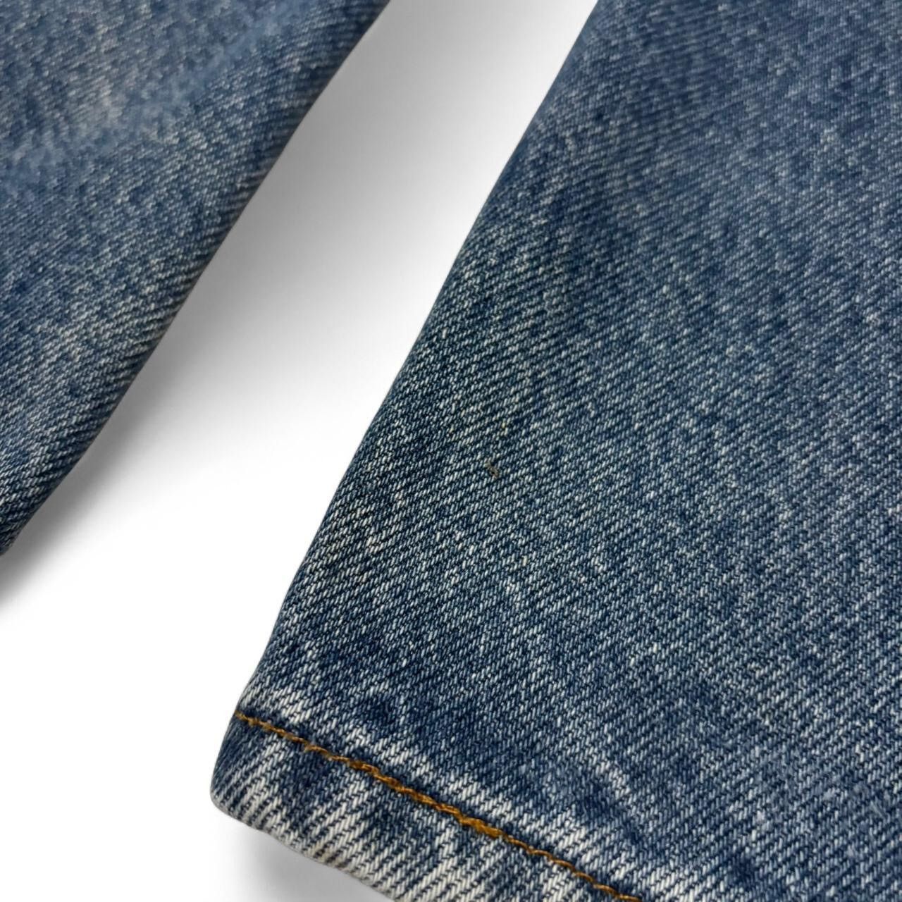 Vintage Vintage 90s Faded Midwash Blue Straight Leg Denim Jeans Size US 36 / EU 52 - 7 Thumbnail