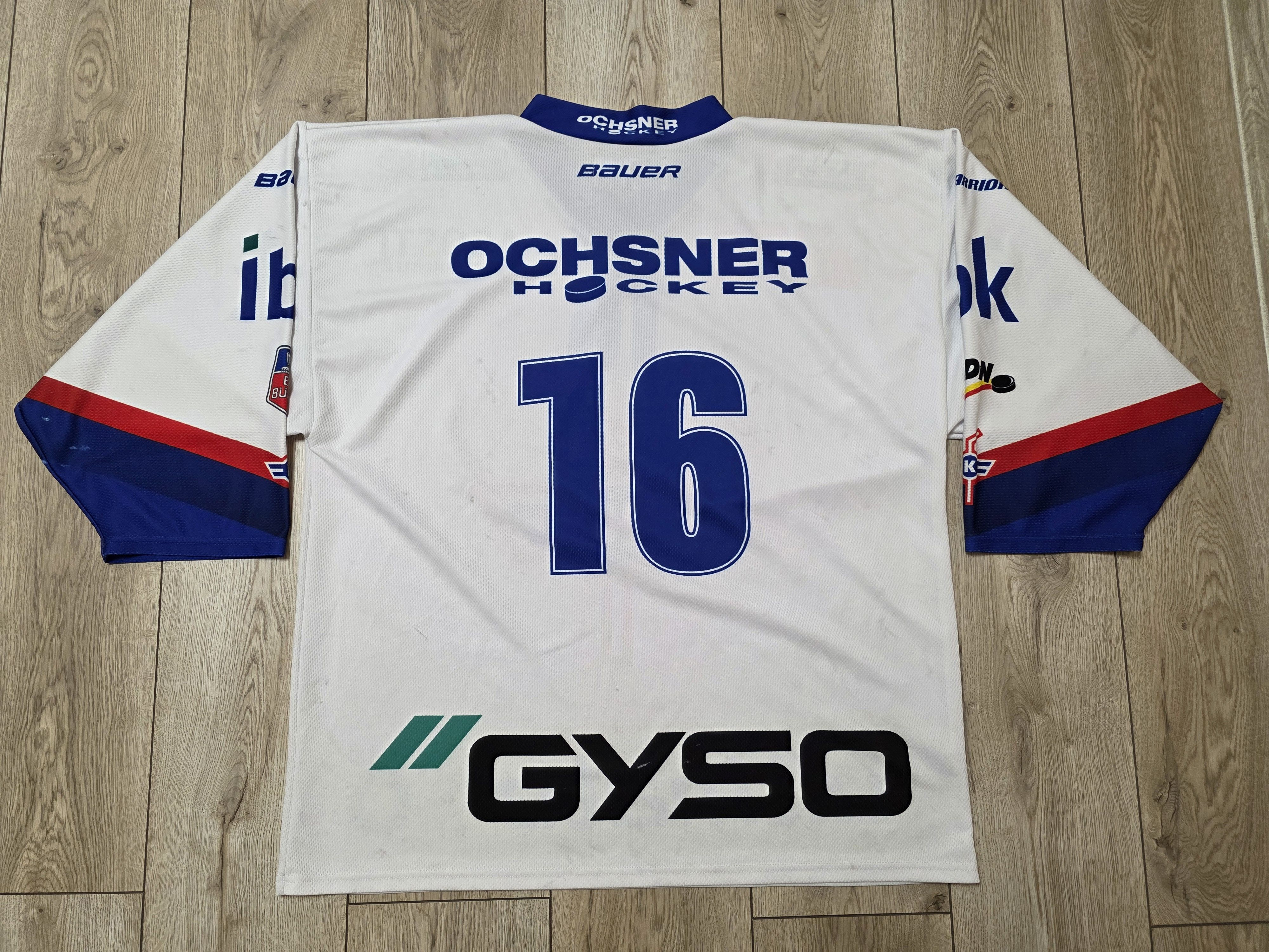 All Sport EHC KLOTEN HOCKEY JERSEY BLUE JERSEY ICE HOCKEY SWITZERLAND Size US XL / EU 56 / 4 - 2 Thumbnail