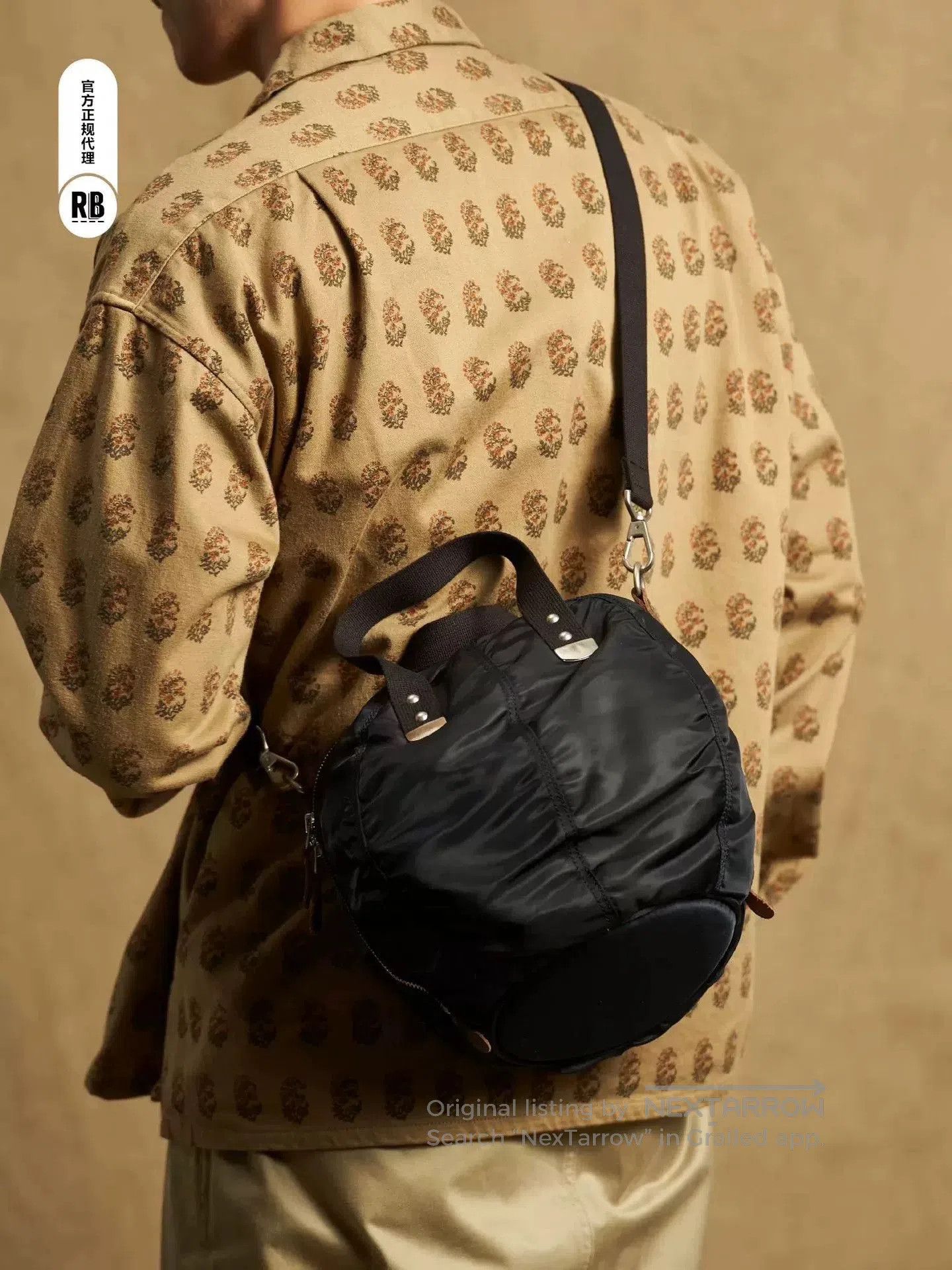 Nigel Cabourn Nigel Cabourn Nylon Helmet Bag. Size ONE SIZE - 5 Thumbnail