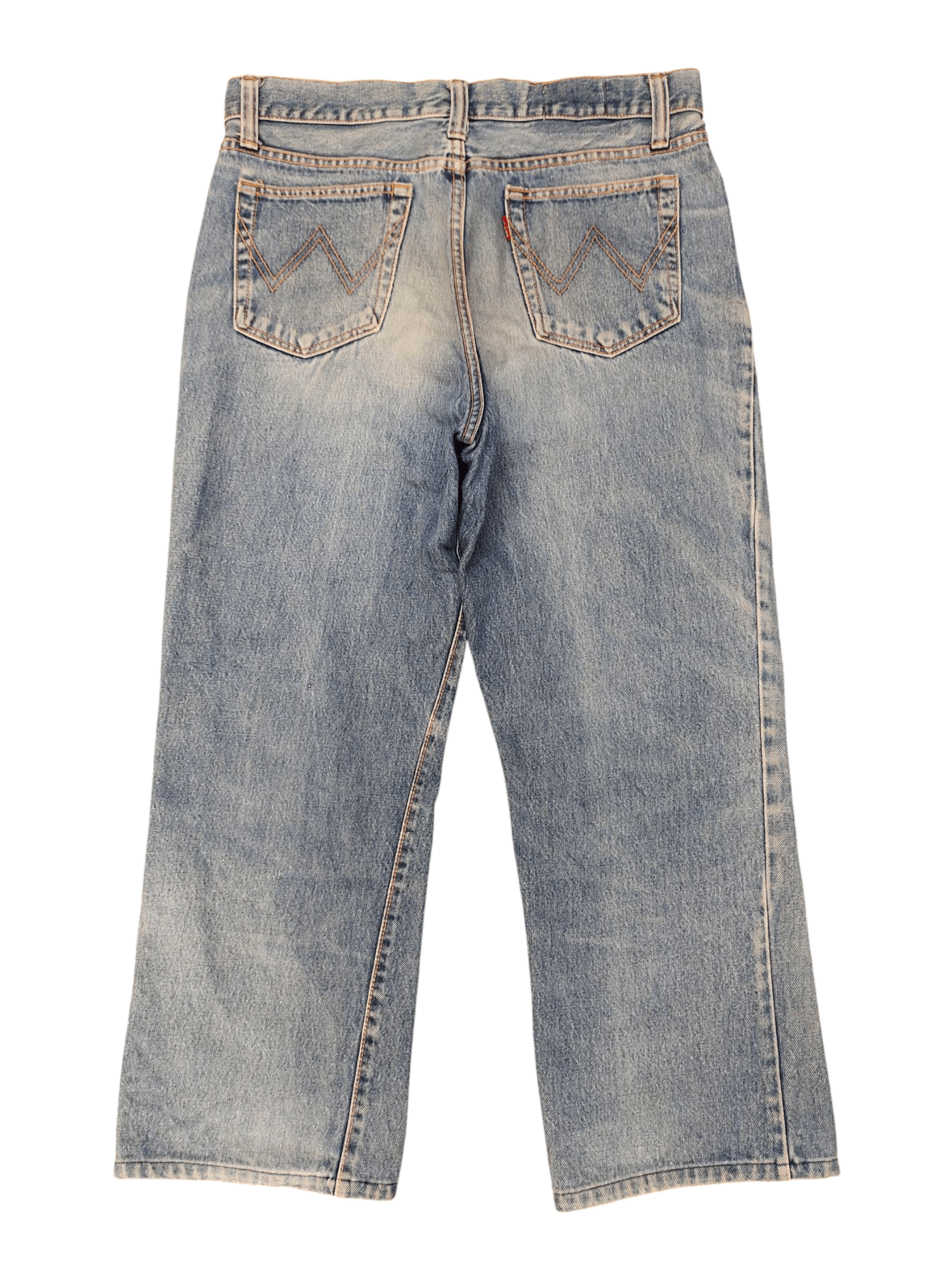 Number (N)ine × Undercover Vintage 80s Edwin Clawmark Distress Faded Denim Jeans Size US 32 / EU 48 - 7 Thumbnail