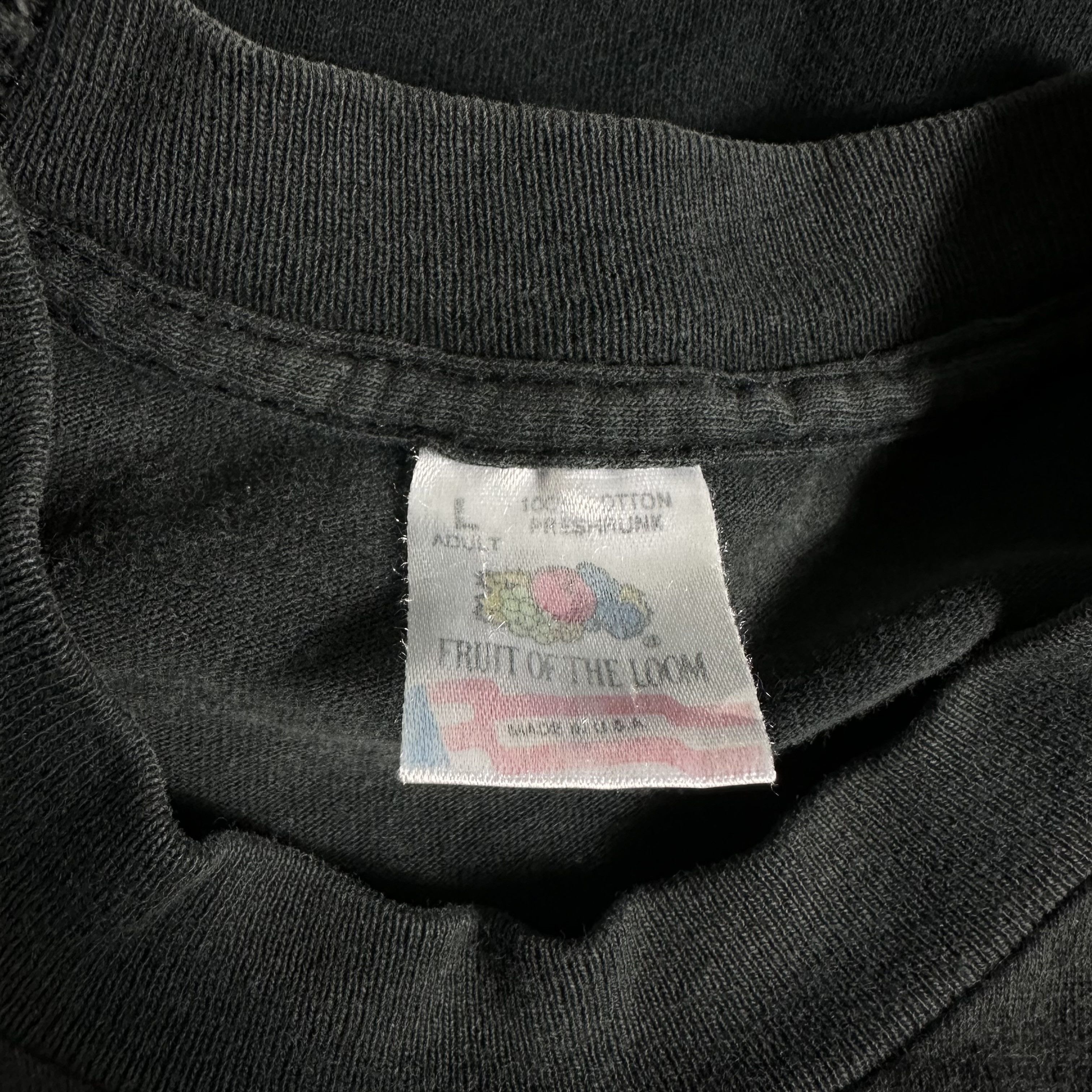 Fruit Of The Loom × Vintage 🔥RARE🔥Vintage Fernandes Guitars Spell Out T-shirt Size US L / EU 52-54 / 3 - 6 Thumbnail