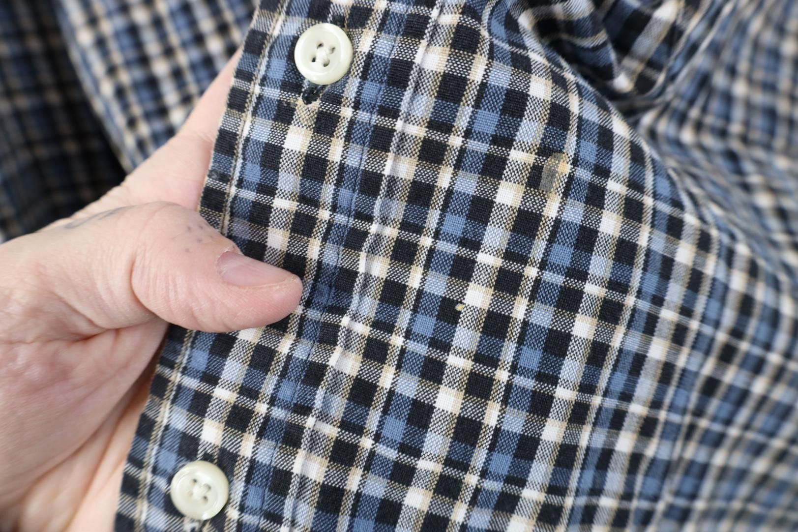 Polo Ralph Lauren Vintage 90s Ralph Lauren Big Shirt Baggy Collared Down Shirt Size US M / EU 48-50 / 2 - 6 Thumbnail