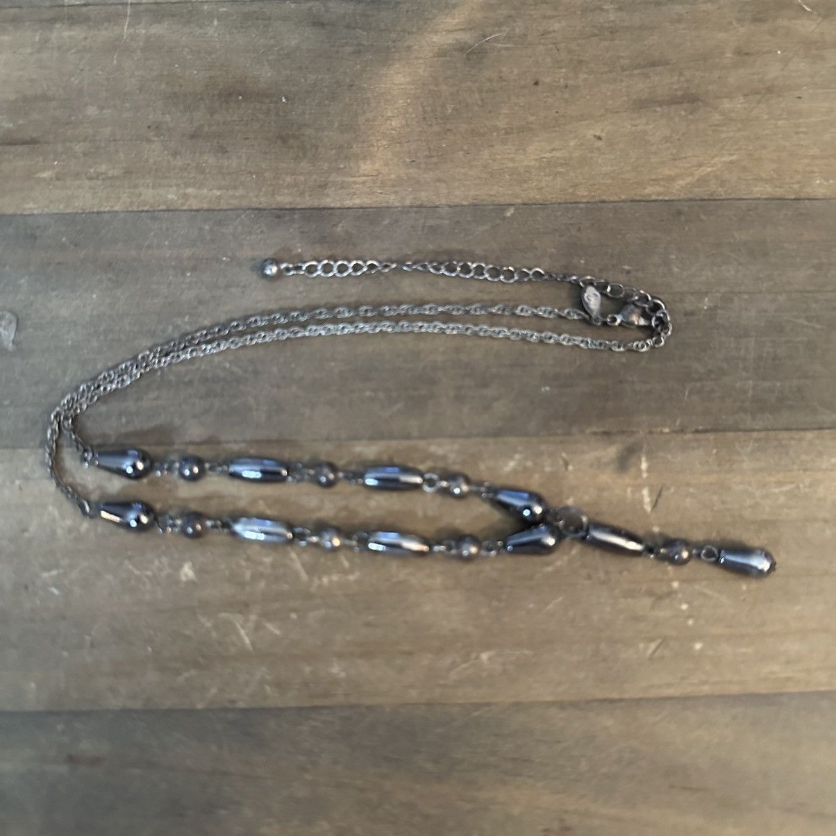 Other Premier Designs hematite teardrop Y necklace Size ONE SIZE - 2 Thumbnail