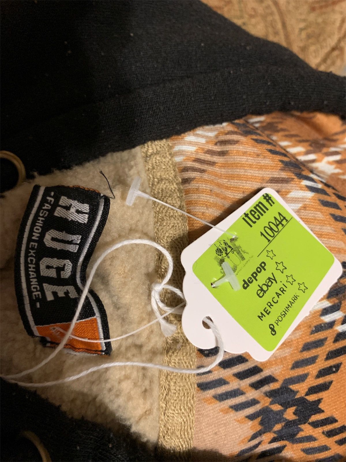 Other Hoodie with patchwork (item#10044) Size US L / EU 52-54 / 3 - 5 Thumbnail