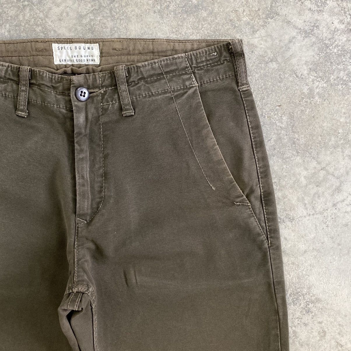 Spellbound VTG Spellbound Japan Chino Trousers Pants Slim Fit Size US 28 / EU 44 - 8 Thumbnail