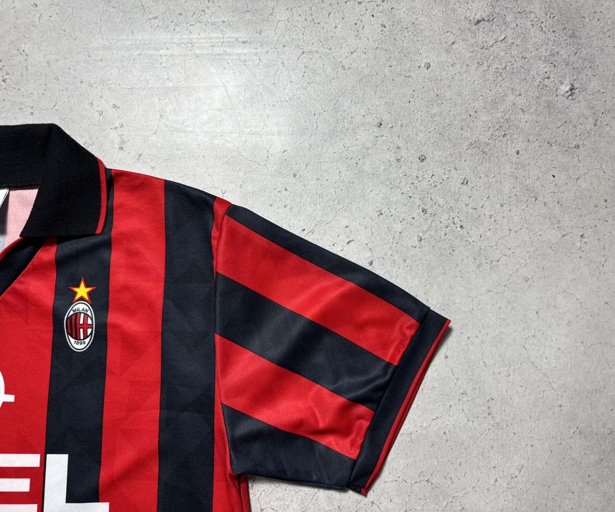 Lotto Sport Lotto Sport AC Milan 1995/1996 Vintage Soccer Jersey Size US L / EU 52-54 / 3 - 2 Thumbnail