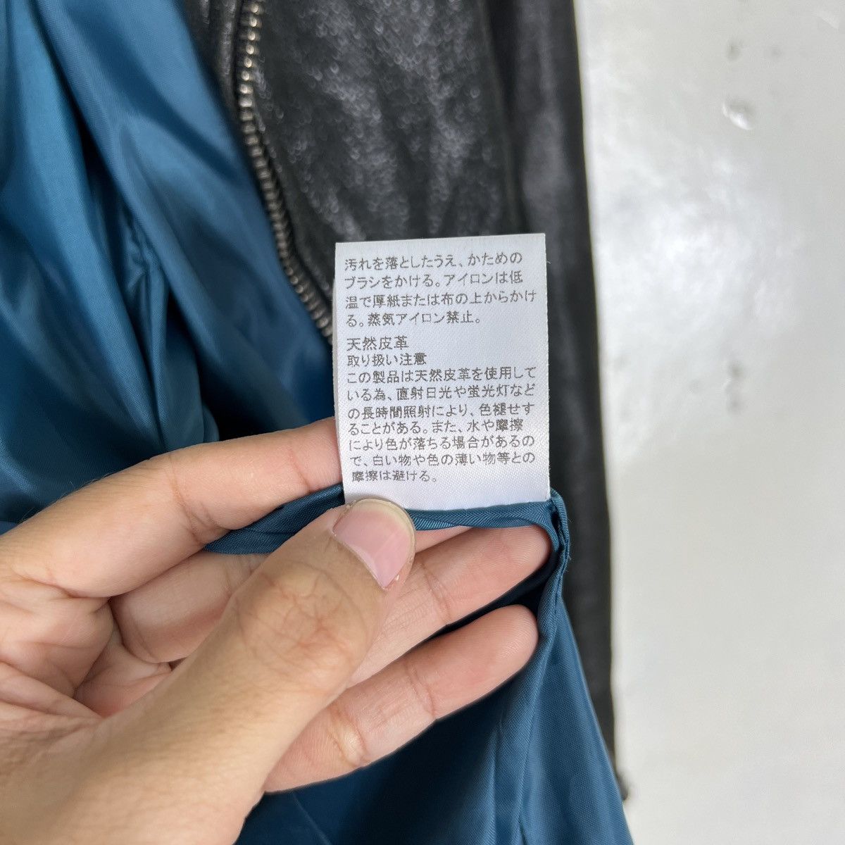 Issey Miyake 🔥 SENSE OF PLACE GOAT HIDE LEATHER MOTO JACKET Size US S / EU 44-46 / 1 - 19 Thumbnail